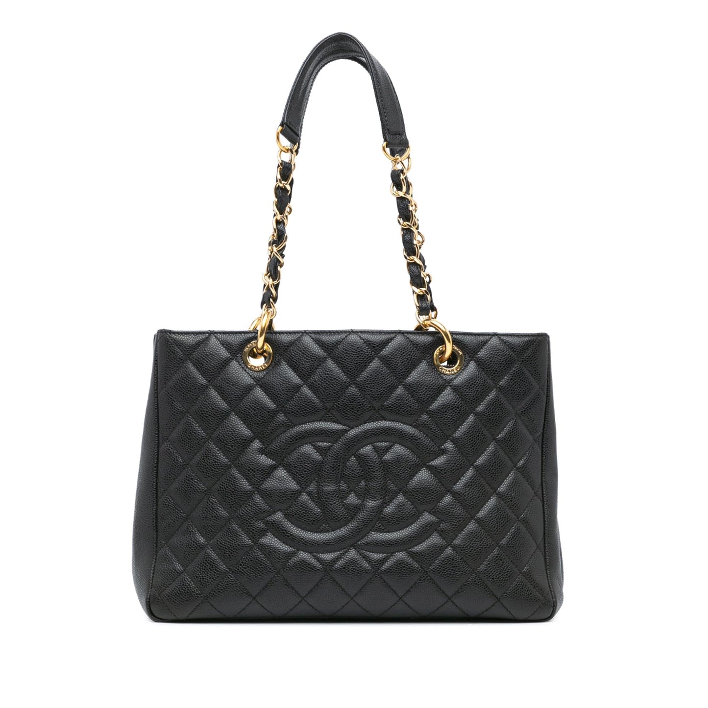 Chanel Caviar Grand Shopping Tote Bag Shg Vvw2P7
