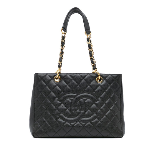 Chanel Caviar Grand Shopping Tote Bag Shg Vvw2P7