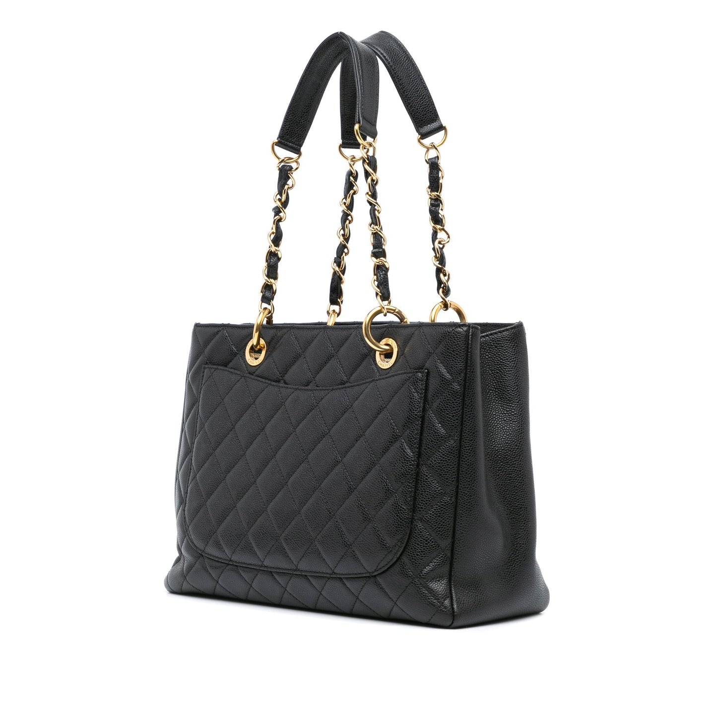 Chanel Caviar Grand Shopping Tote Bag Shg Vvw2P7