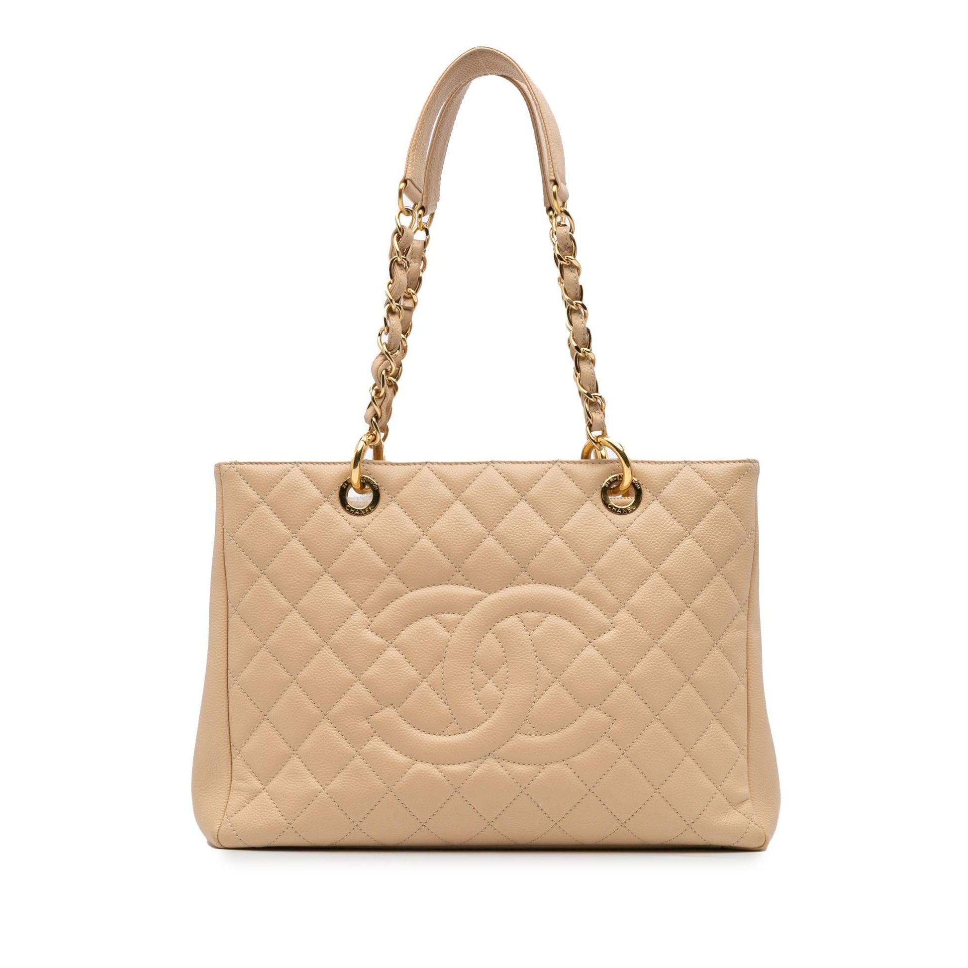Chanel Caviar Grand Shopping Tote Bag Tote 3
