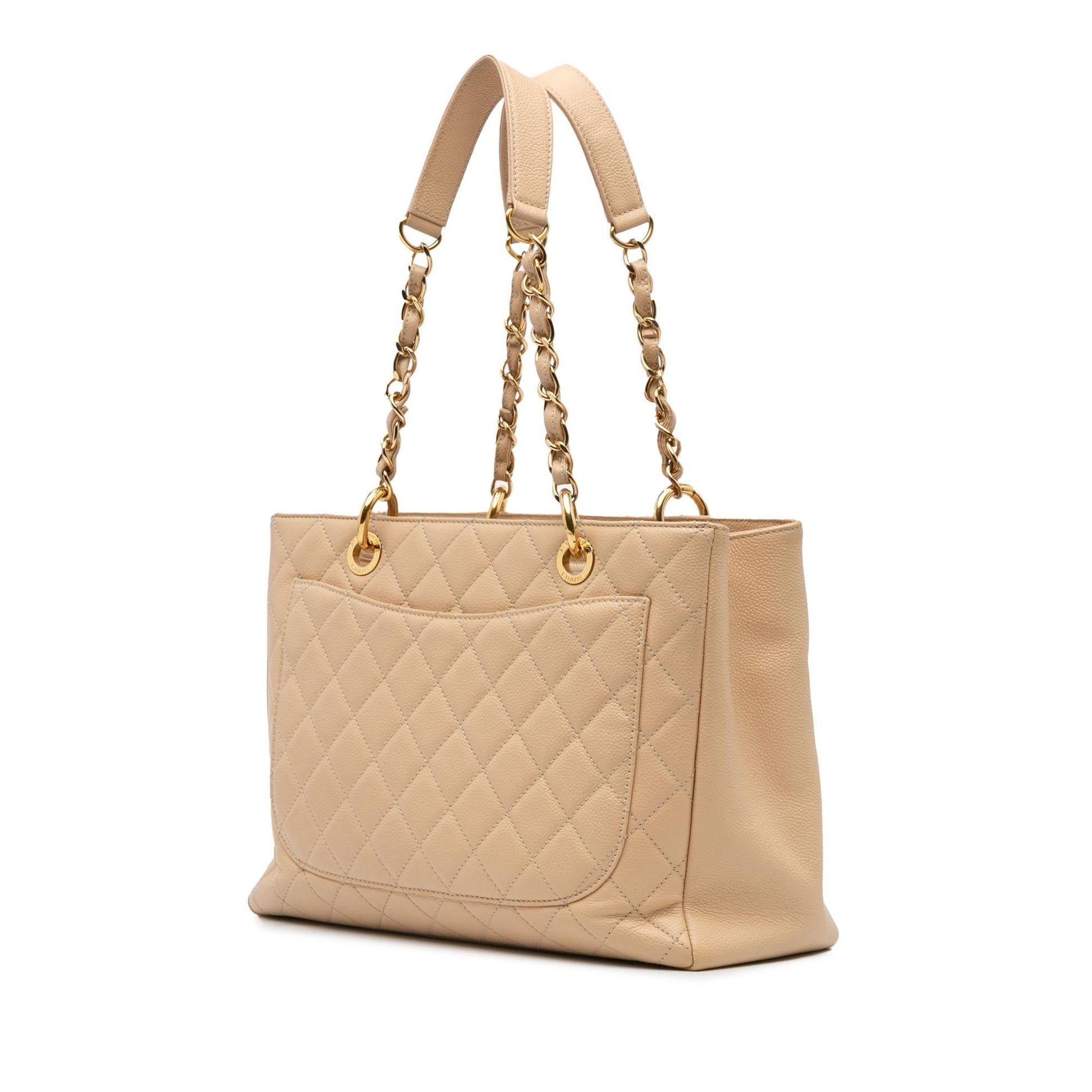 Chanel Caviar Grand Shopping Tote Bag Tote 3