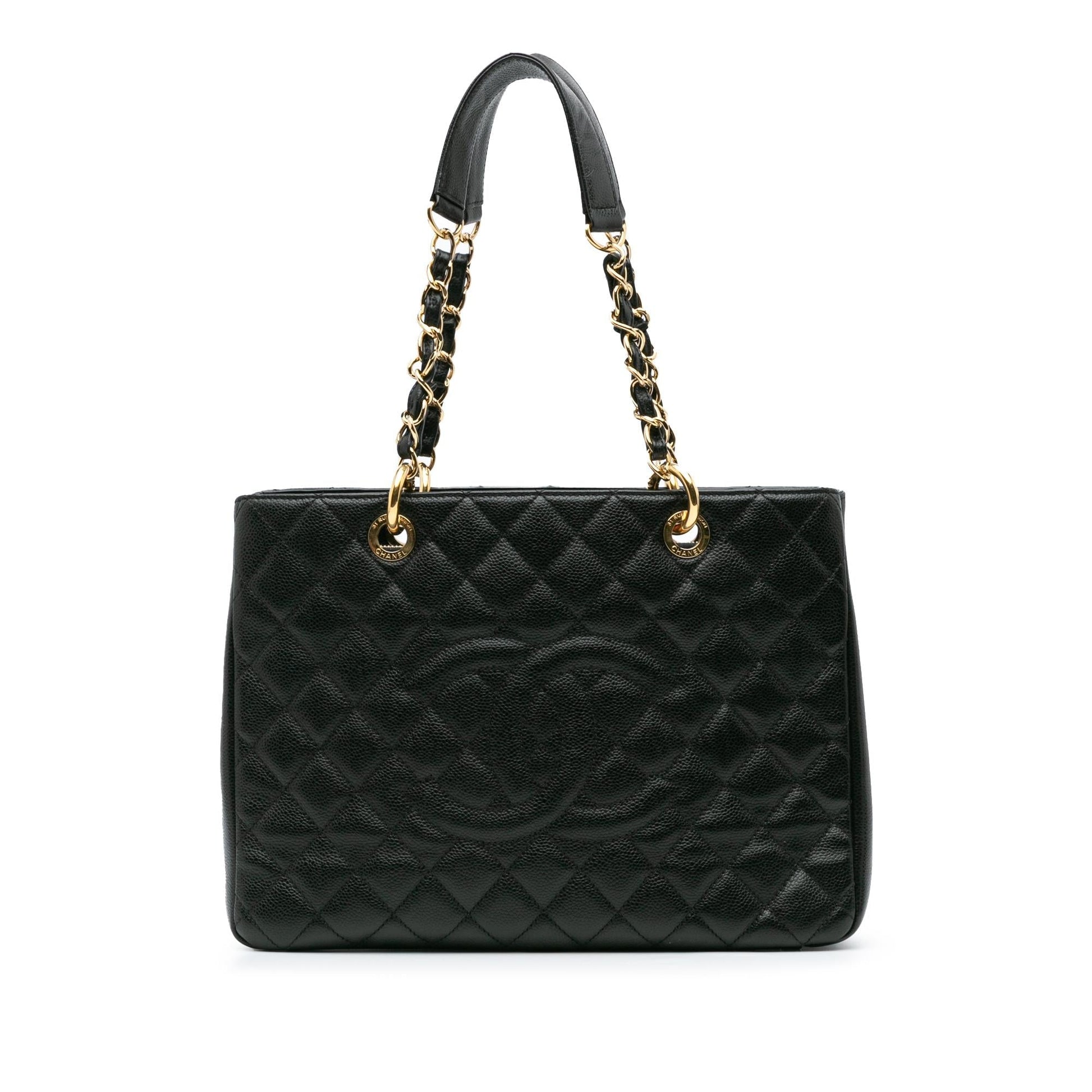 Chanel Caviar Grand Shopping Tote Bag Tote 4