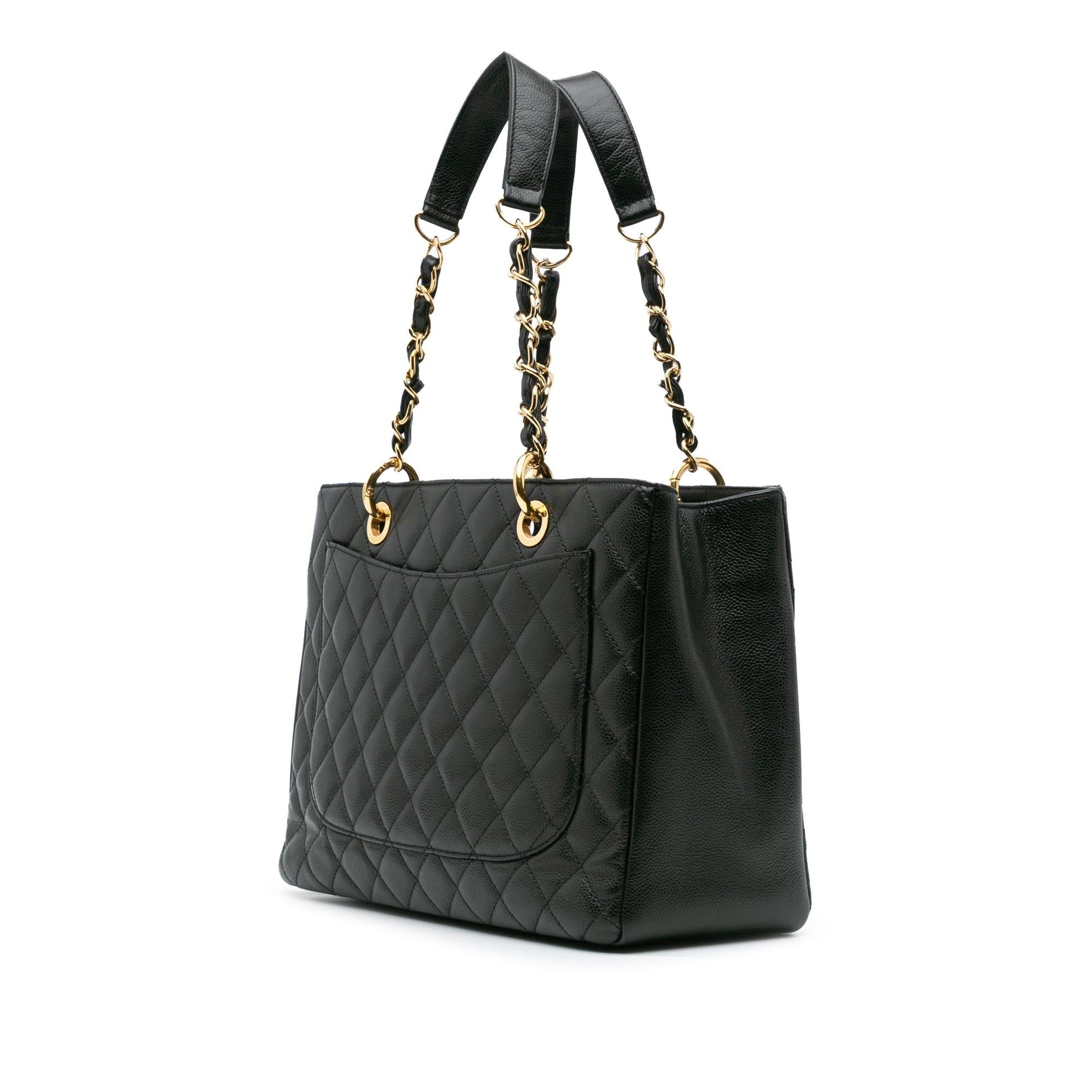 Chanel Caviar Grand Shopping Tote Bag Tote 4