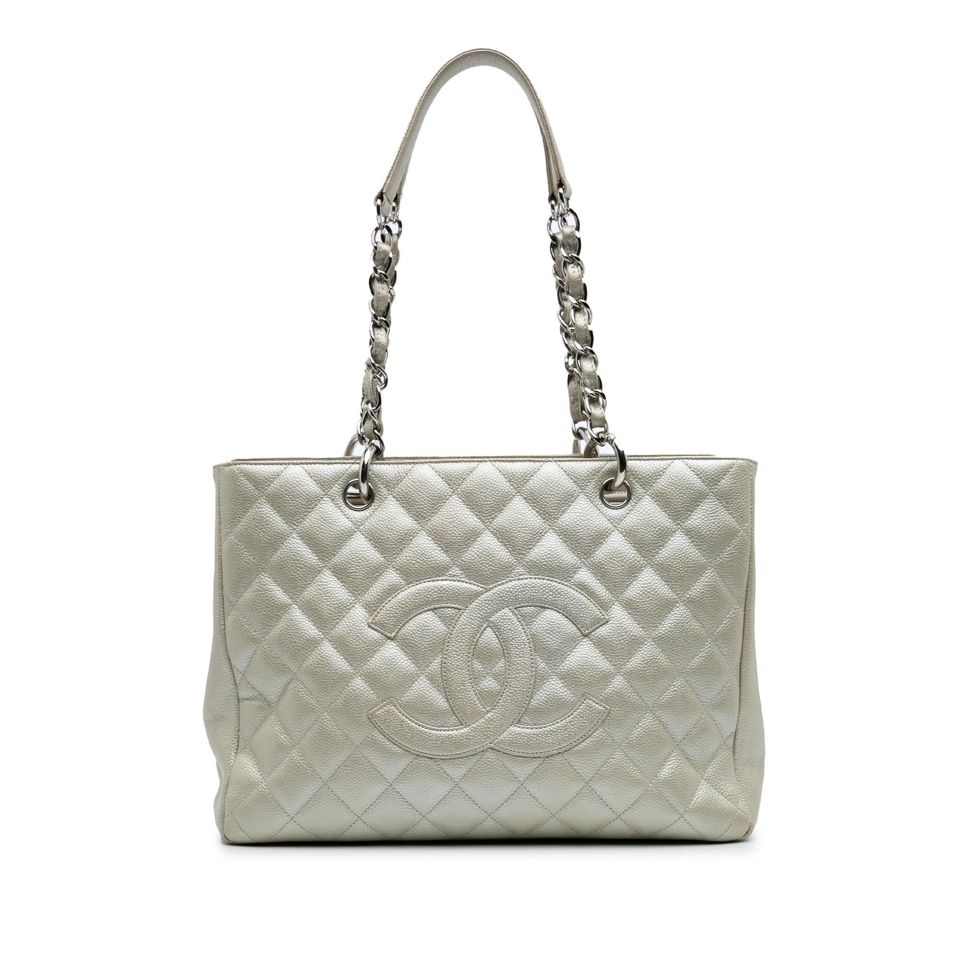 Chanel Caviar Grand Shopping Tote Bag Tote 9