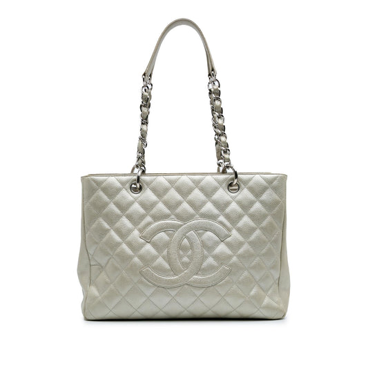 Chanel Caviar Grand Shopping Tote Bag Tote 9