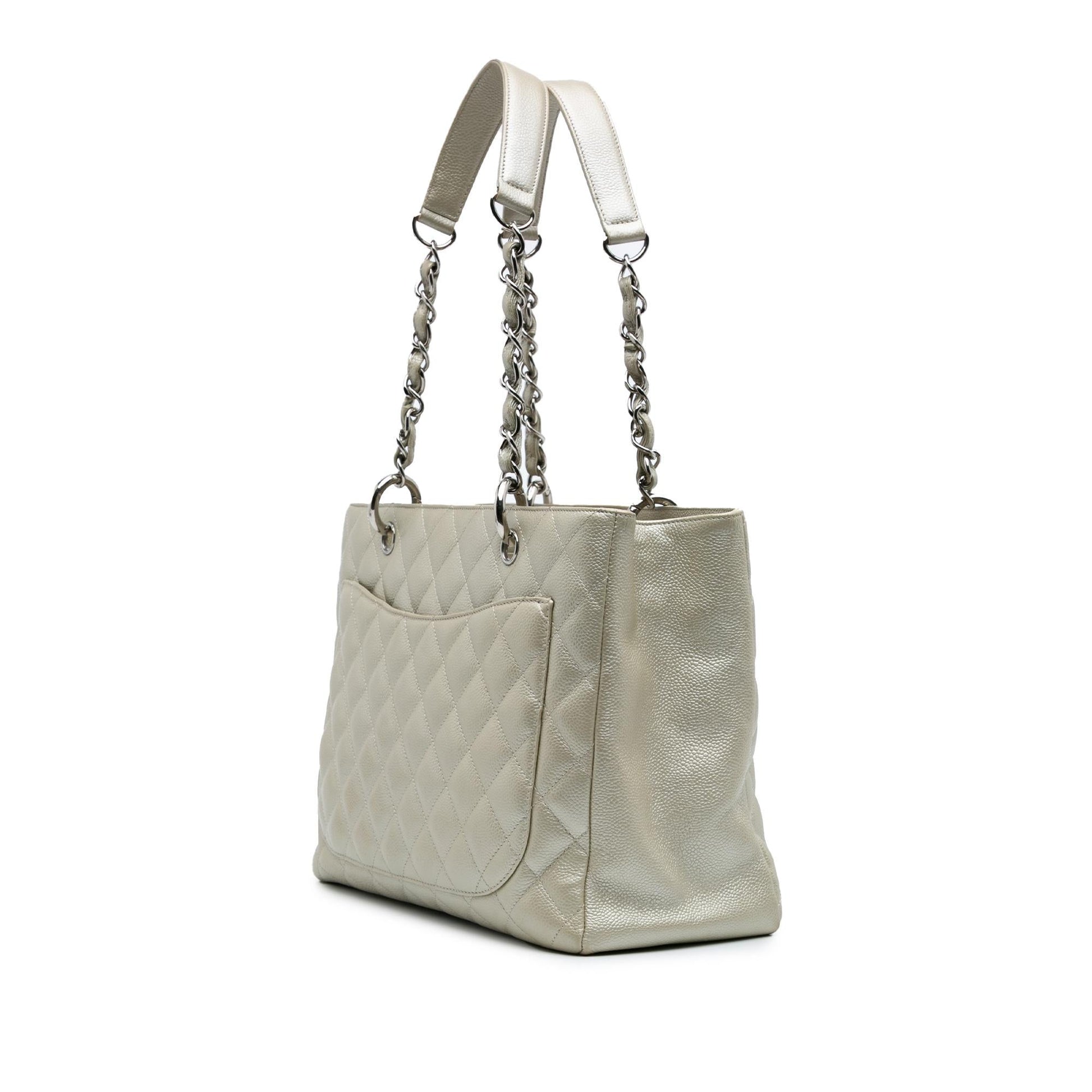Chanel Caviar Grand Shopping Tote Bag Tote 9