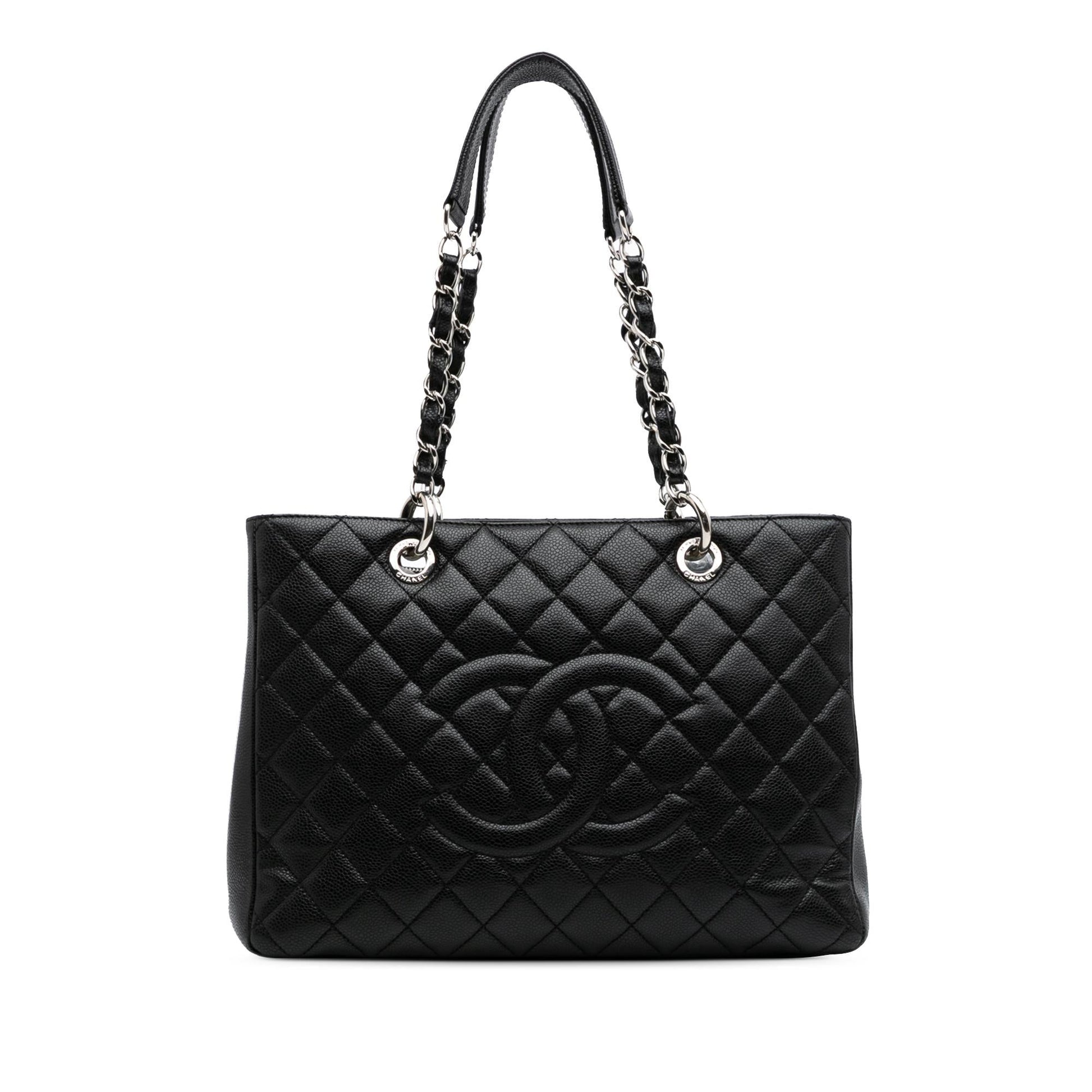 Chanel Caviar Grand Shopping Tote Bag Tote 11