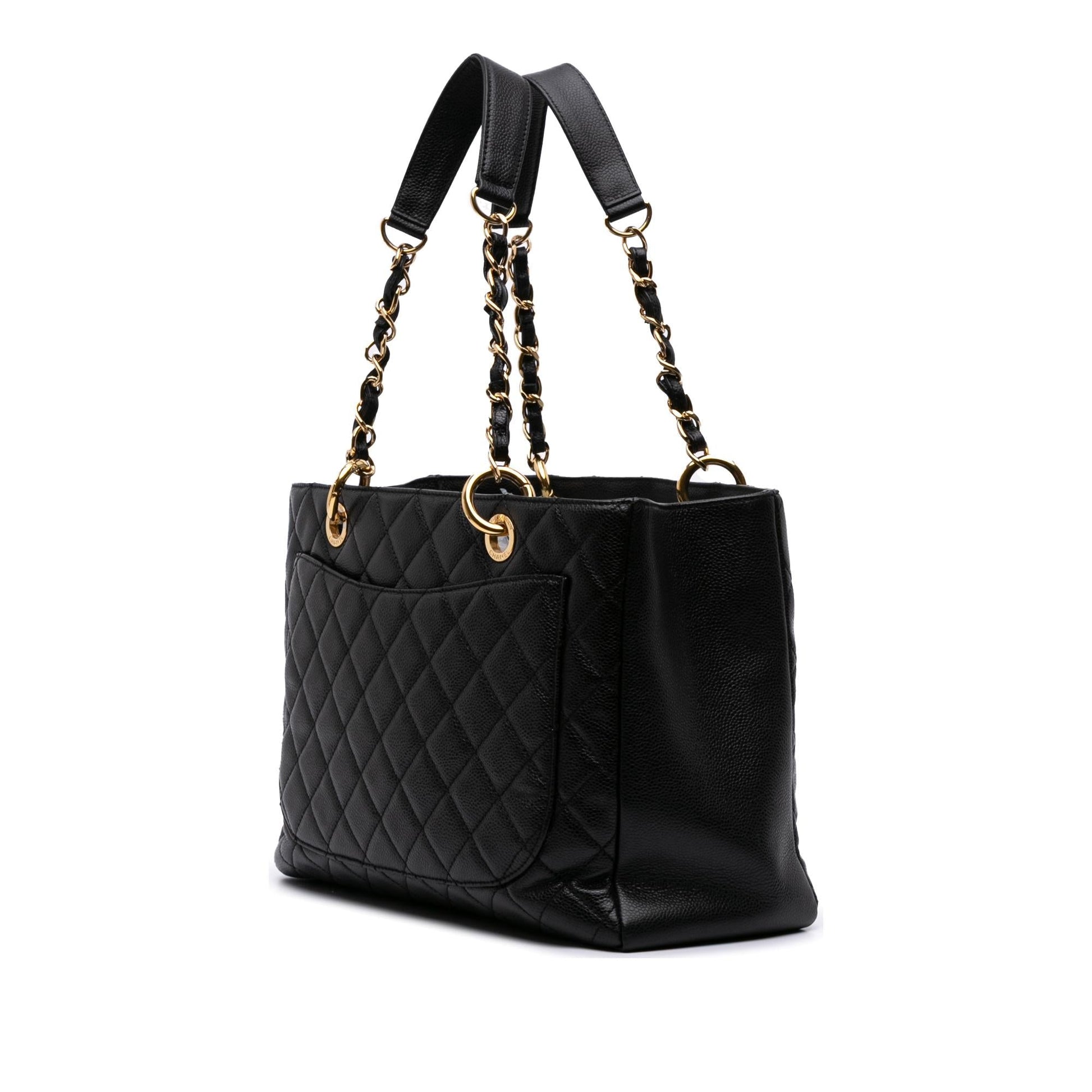 Chanel Caviar Grand Shopping Tote Bag Tote 16