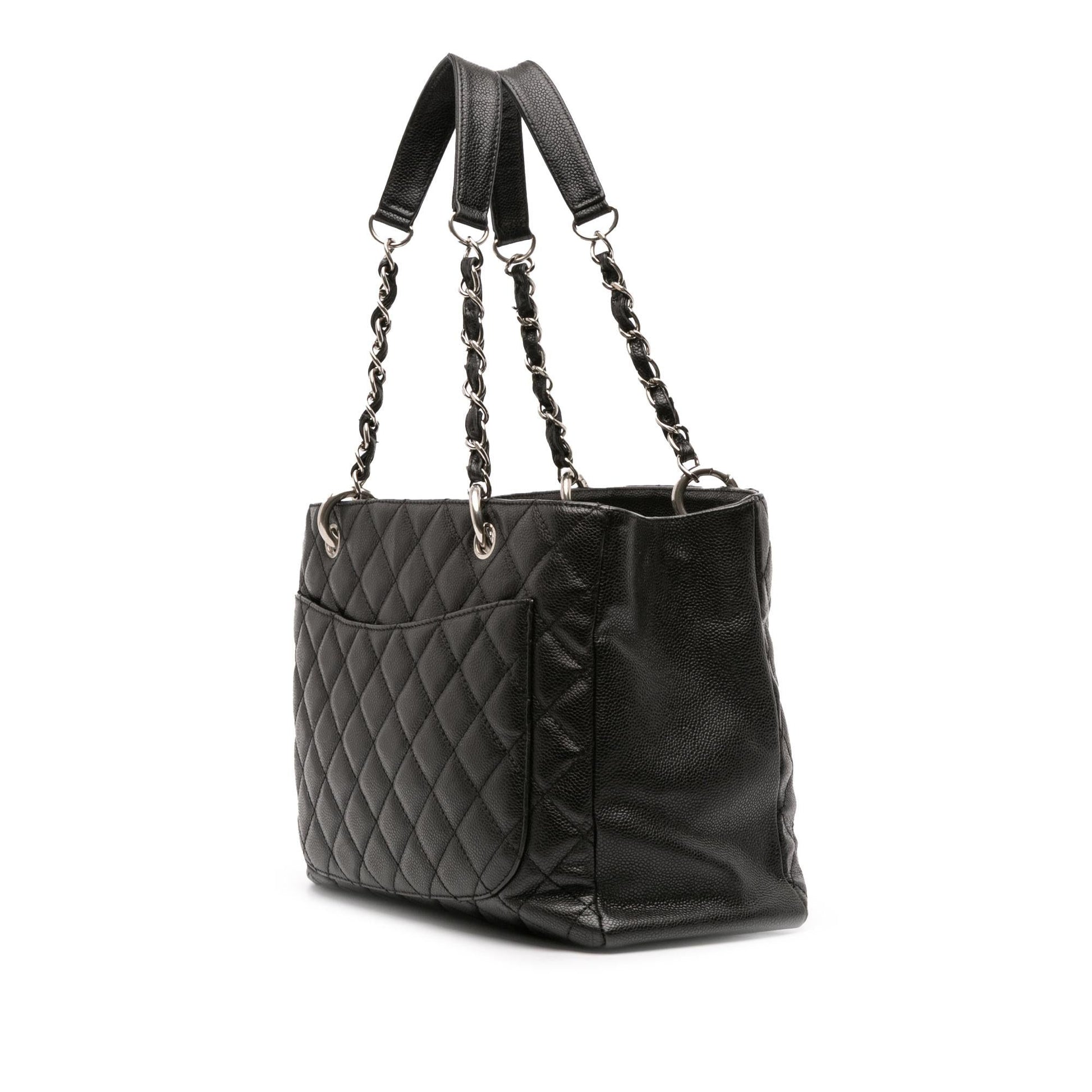 Chanel Caviar Grand Shopping Tote Bag Tote 18