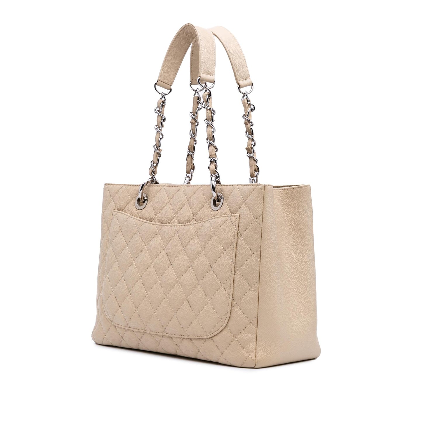 Chanel Caviar Grand Shopping Tote Bag Tote 24