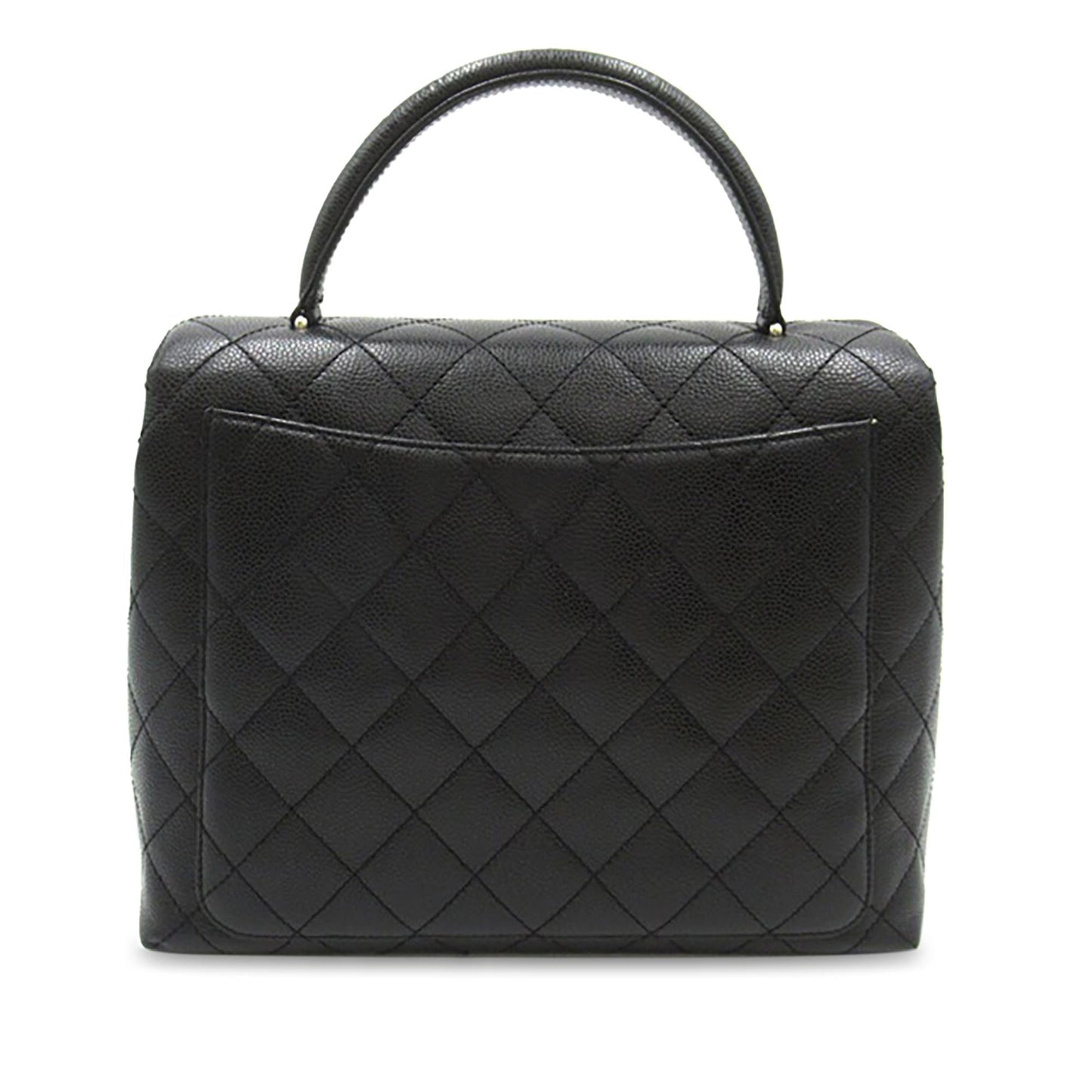 Chanel Caviar Kelly Top Handle Bag (SHG-5Na6ye)