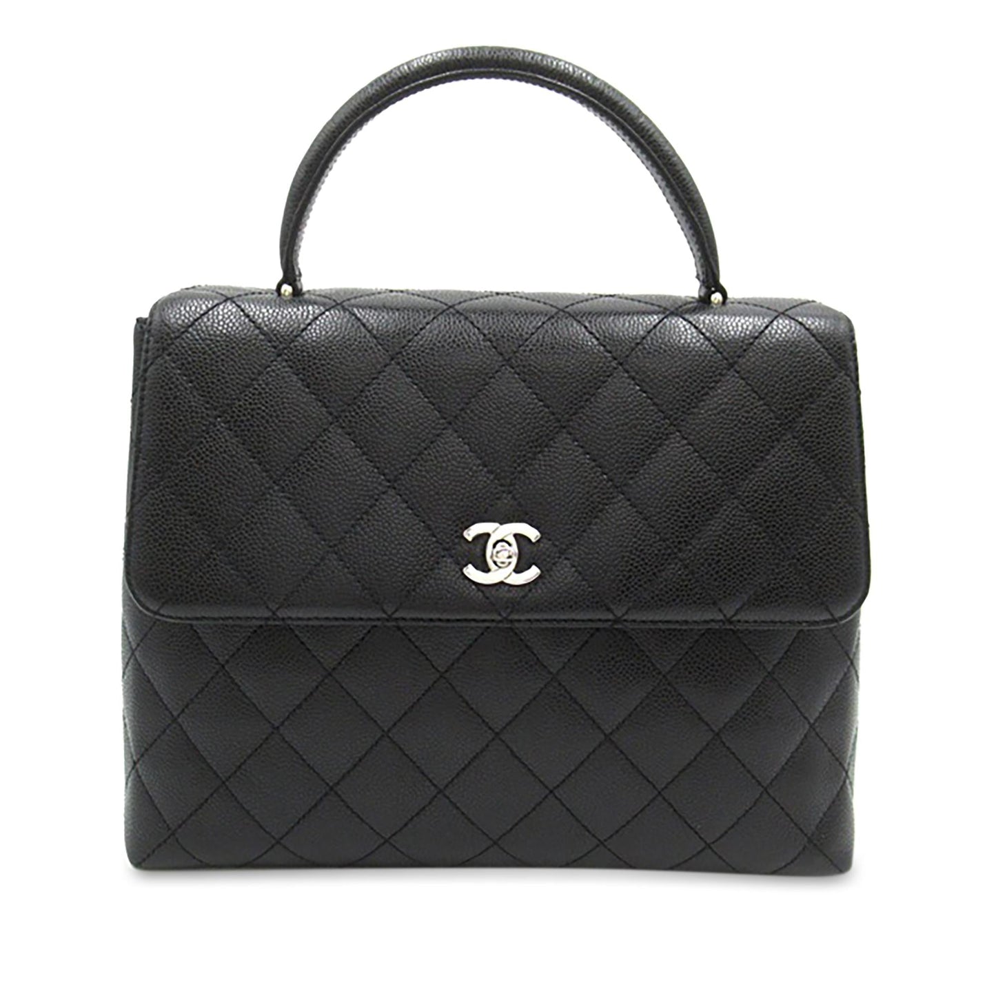 Chanel Caviar Kelly Top Handle SHG-5Na6ye Handbag