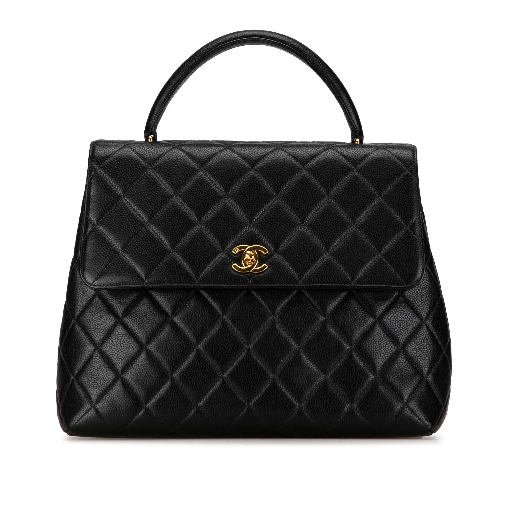 Chanel Caviar Kelly Top Handle SHG-sVKz6Q Handbag