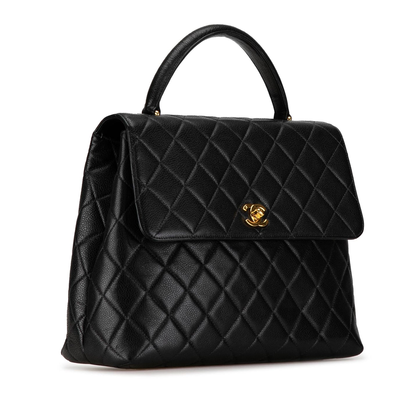 Chanel Caviar Kelly Top Handle SHG-sVKz6Q Handbag
