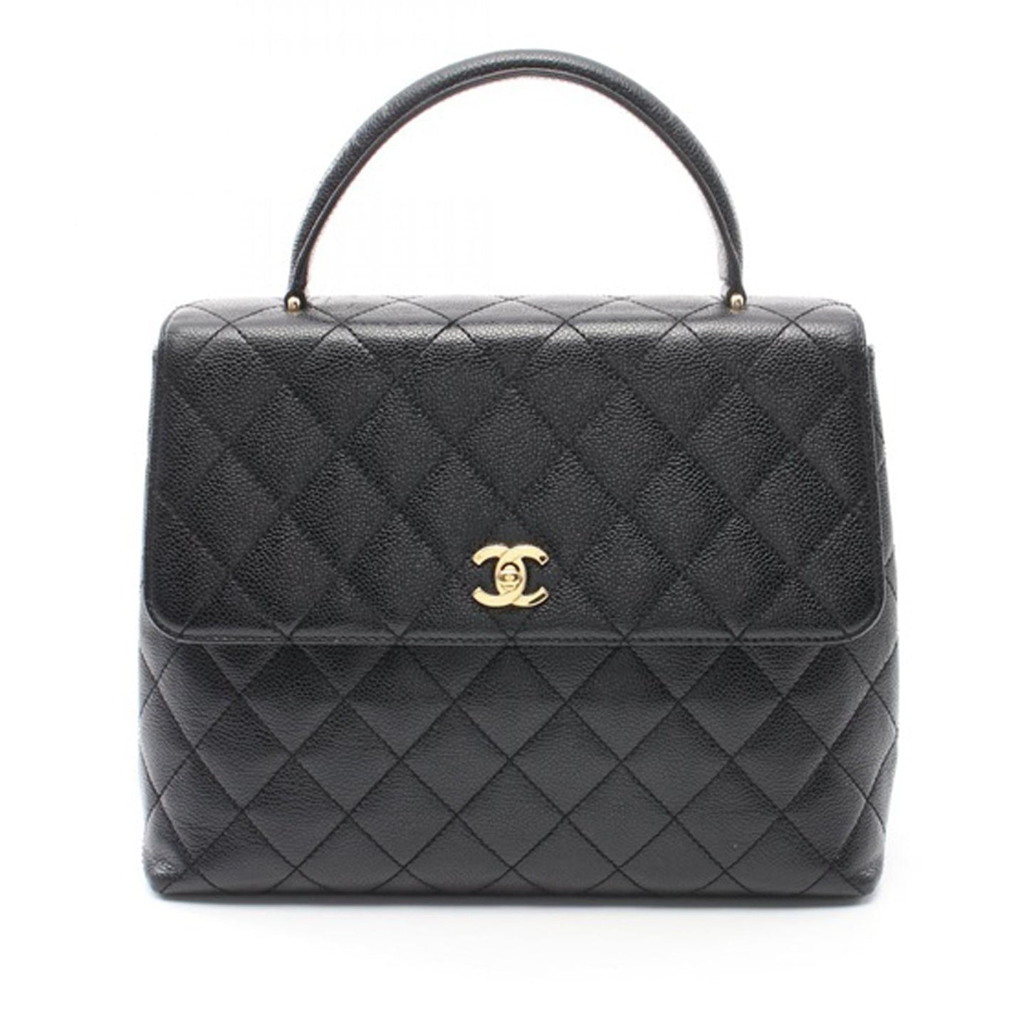 Chanel Caviar Kelly Top Handle SHG-TzXj4g Handbag