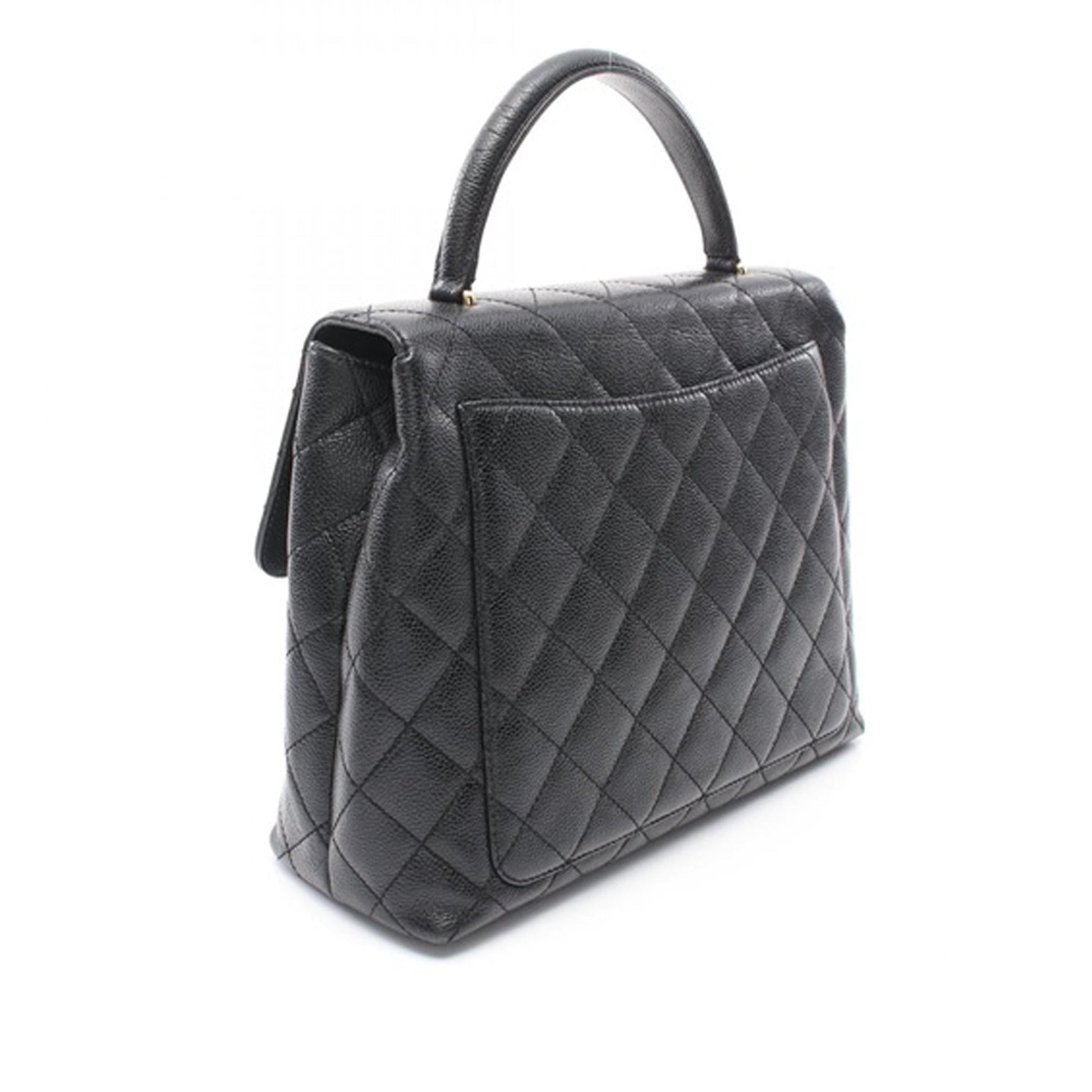Chanel Caviar Kelly Top Handle SHG-TzXj4g Handbag