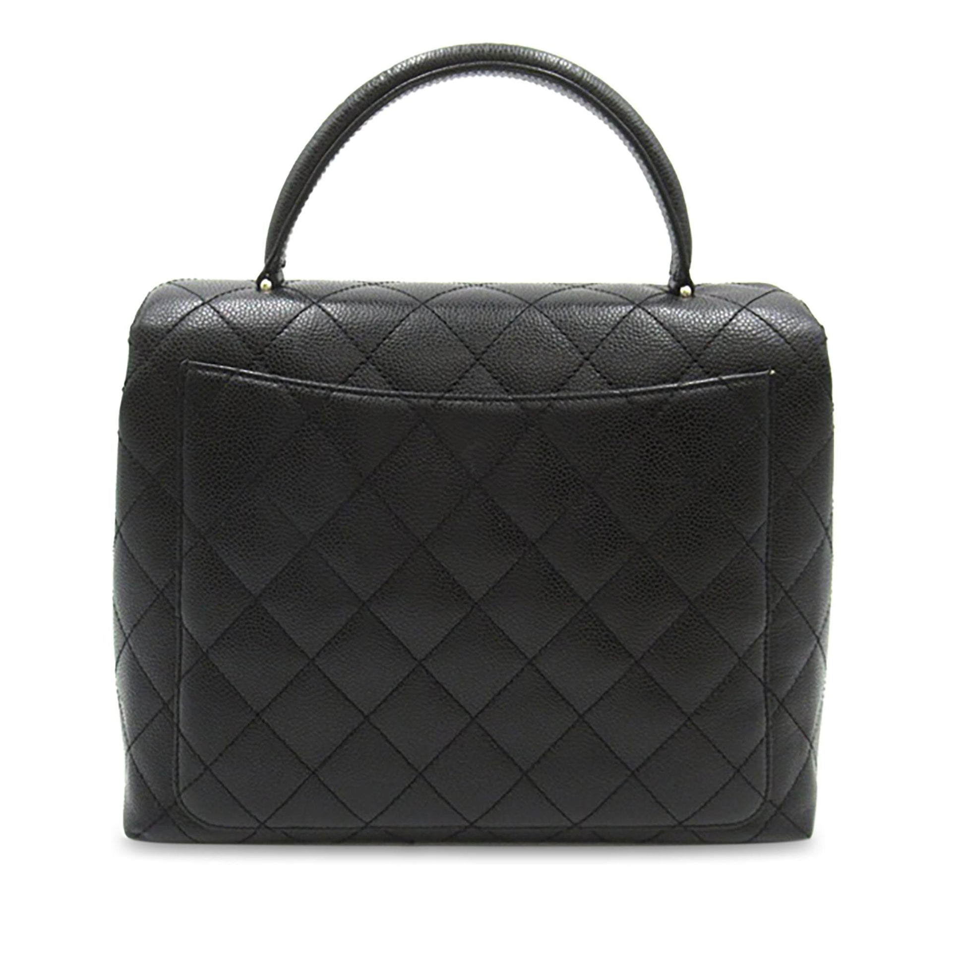 Chanel Caviar Kelly Top Handle SHG-BXOXtp Handbag