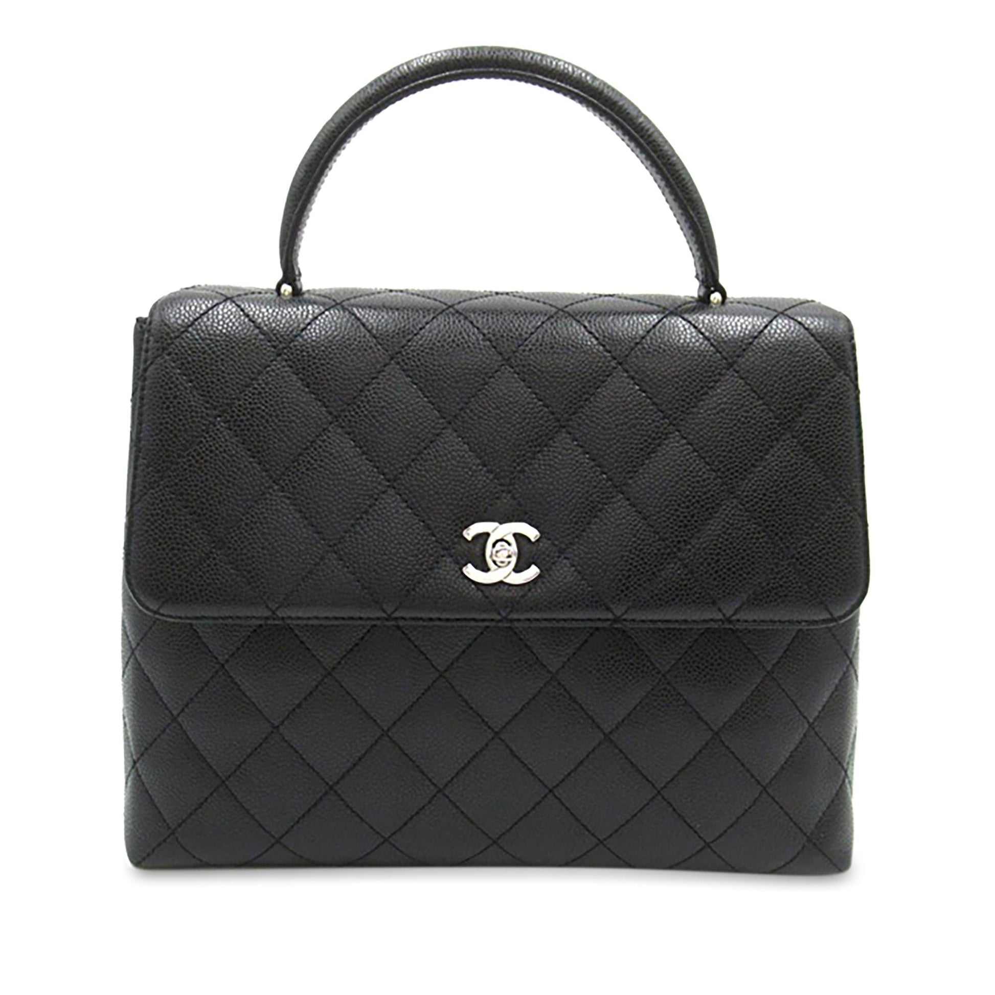Chanel Caviar Kelly Top Handle SHG-BXOXtp Handbag