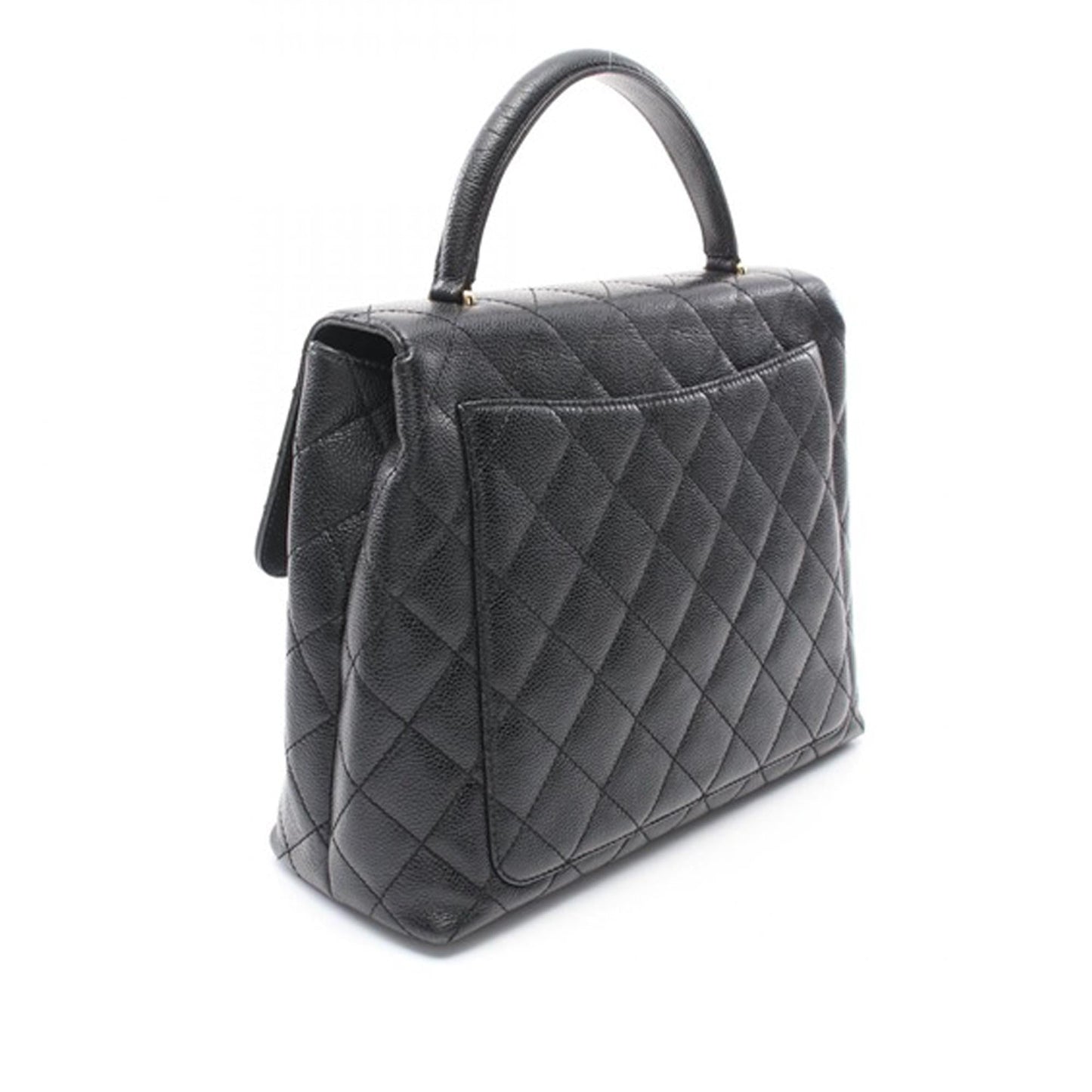 Chanel Caviar Kelly Top Handle Handbag