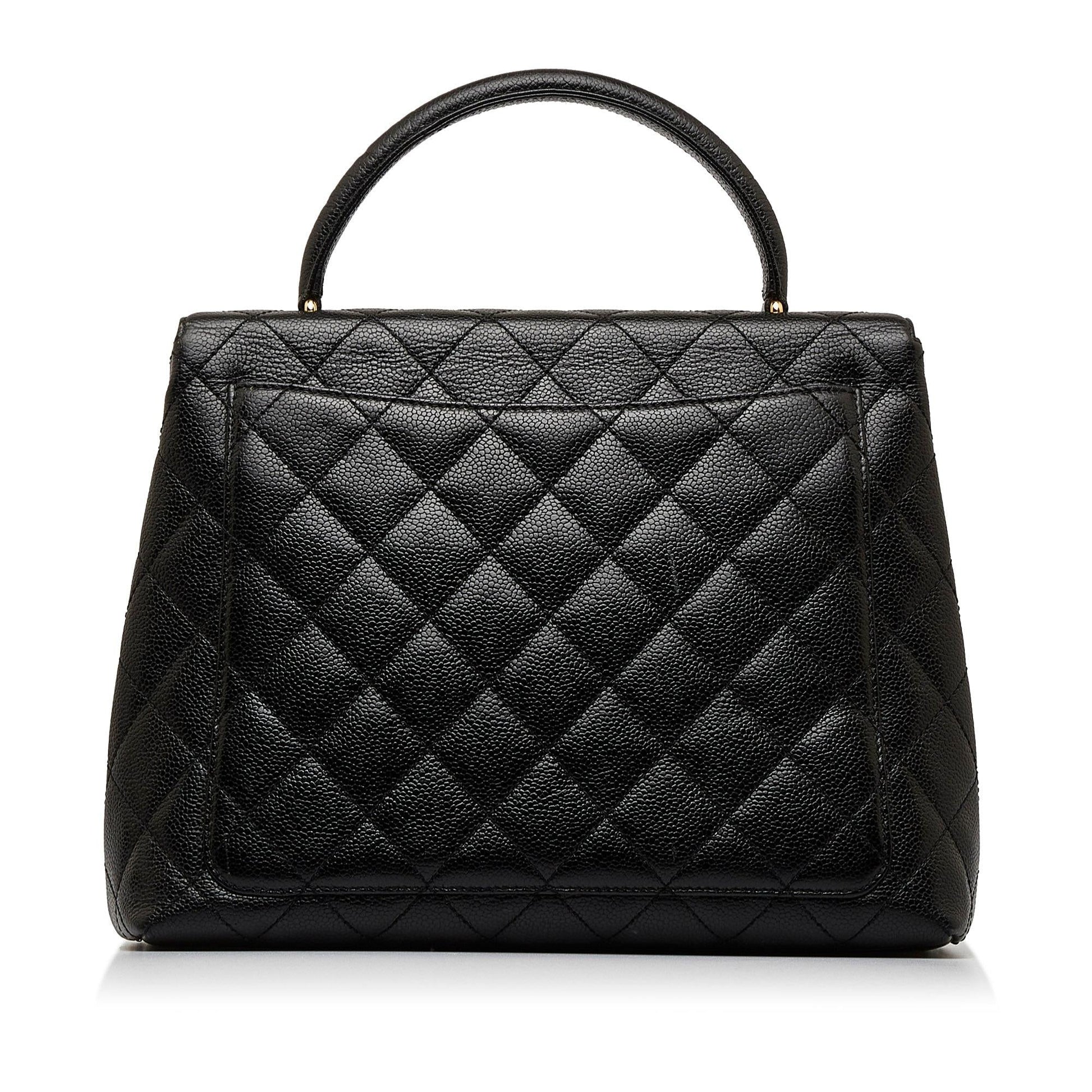 Chanel Caviar Kelly Top Handle SHG-HtbV6X Handbag