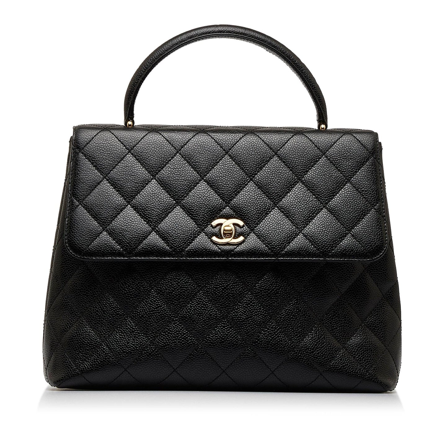 Chanel Caviar Kelly Top Handle SHG-HtbV6X Handbag