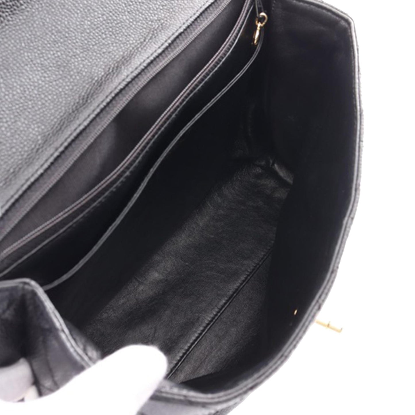 Chanel Caviar Kelly Top Handle SHG-hzivnC Handbag