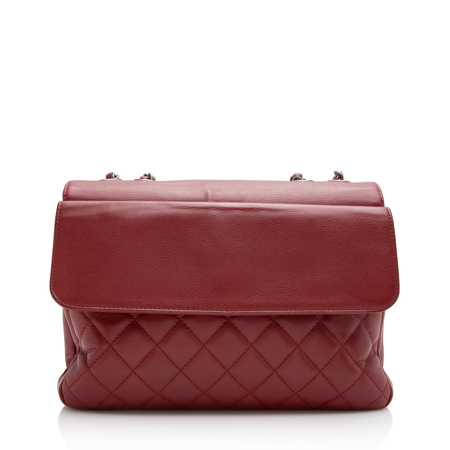 Chanel Caviar All About Flap SHF Leather Shoulder Bag