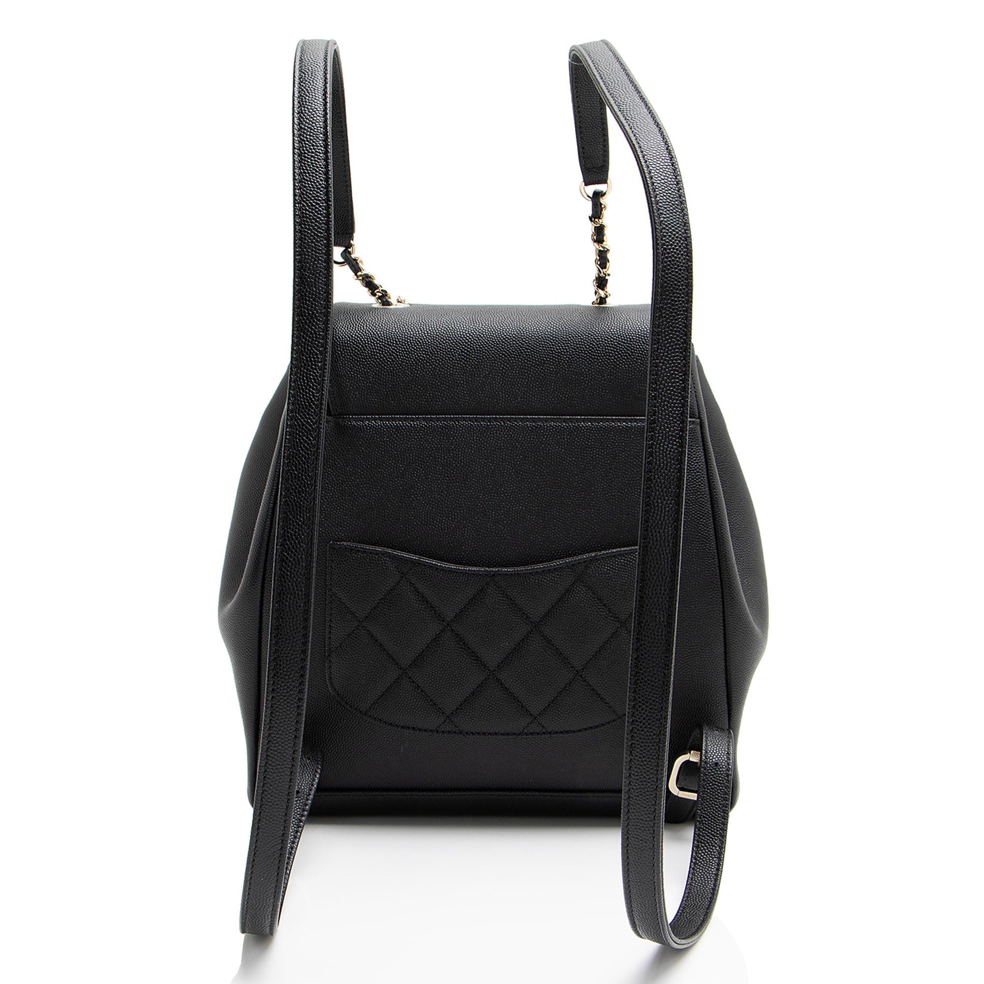 Chanel Caviar Business Affinity Backpack SHF-oTQxcP Leather