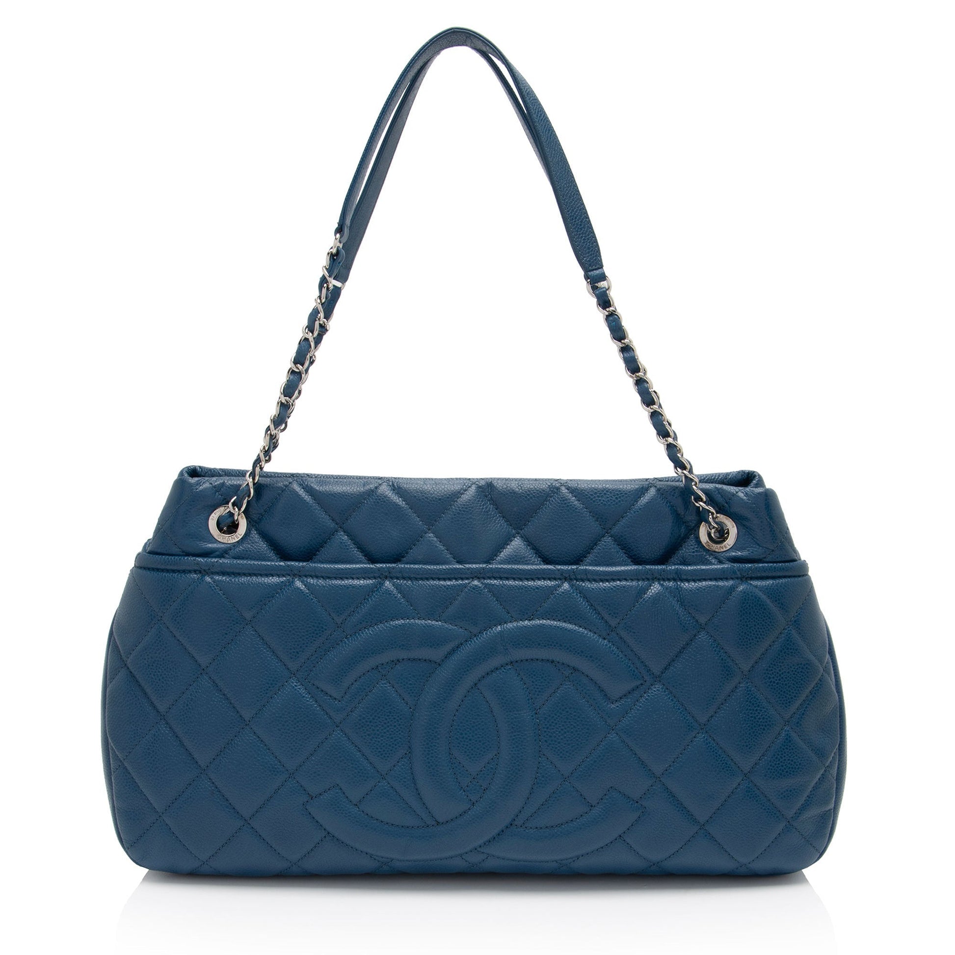 Chanel Caviar CC Timeless Leather Shoulder Bag
