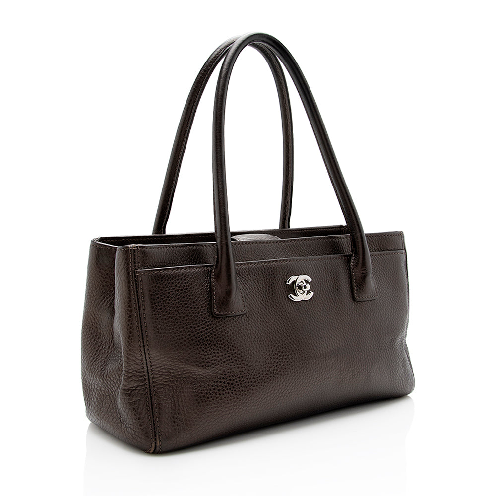 Chanel Caviar Leather Cerf Classic Executive Small Tote (shf )