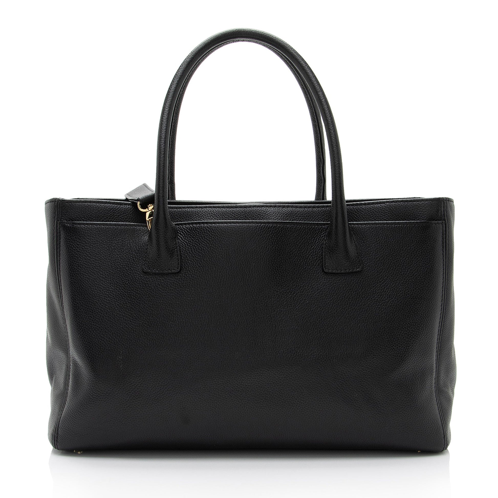 Chanel Caviar Cerf Classic Executive SHF-vQMVxy Leather Tote Bag