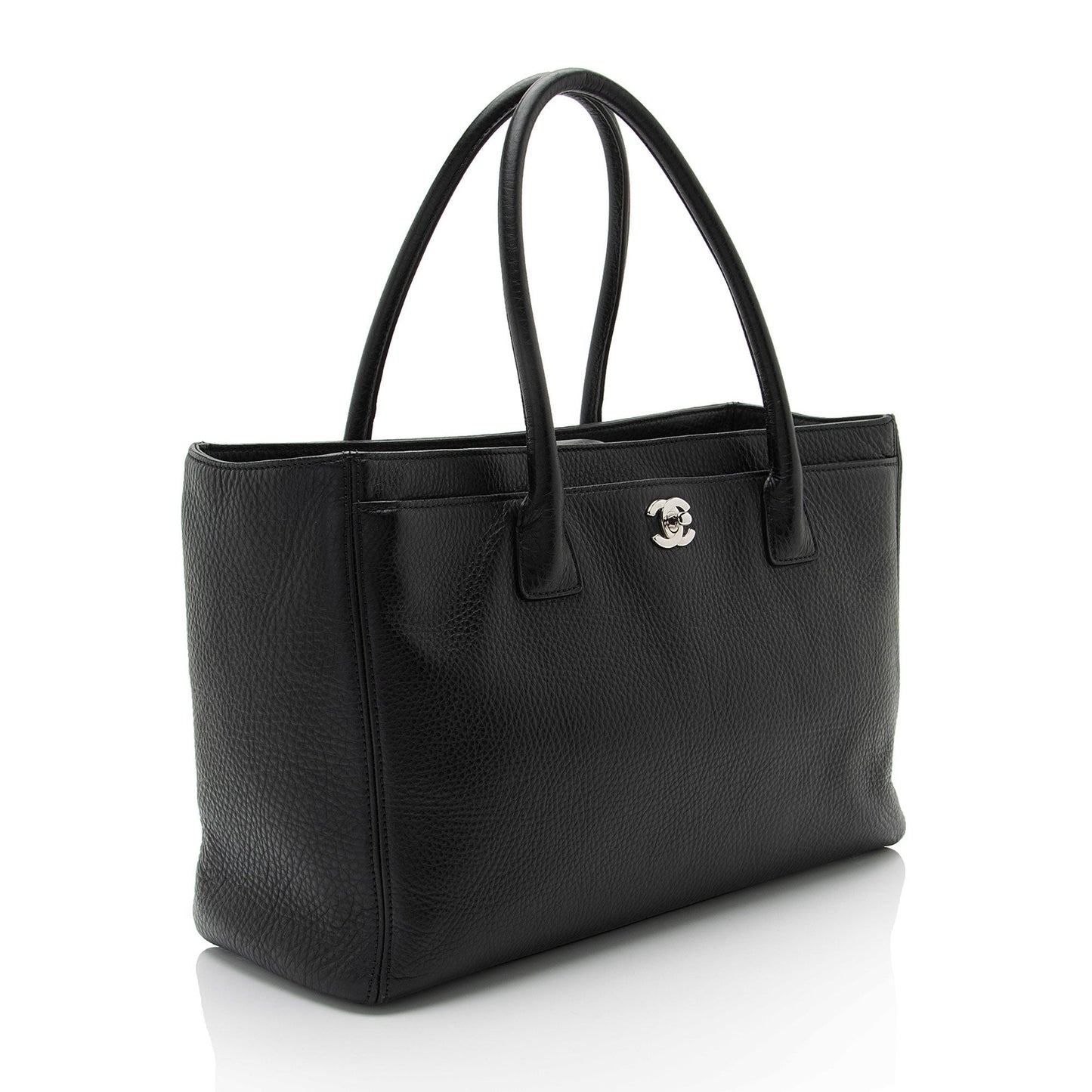 Chanel Caviar Cerf Classic Executive Leather Tote Bag