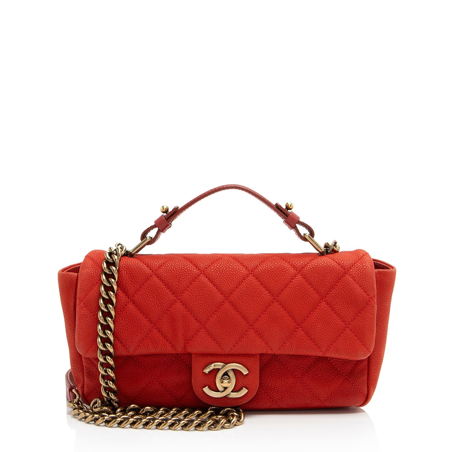 Chanel Caviar Chic Quilt Flap Leather Shoulder Bag