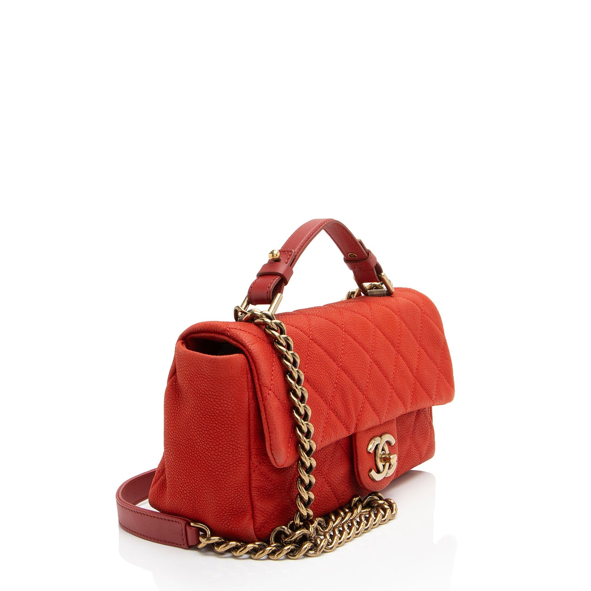 Chanel Caviar Chic Quilt Flap Leather Shoulder Bag
