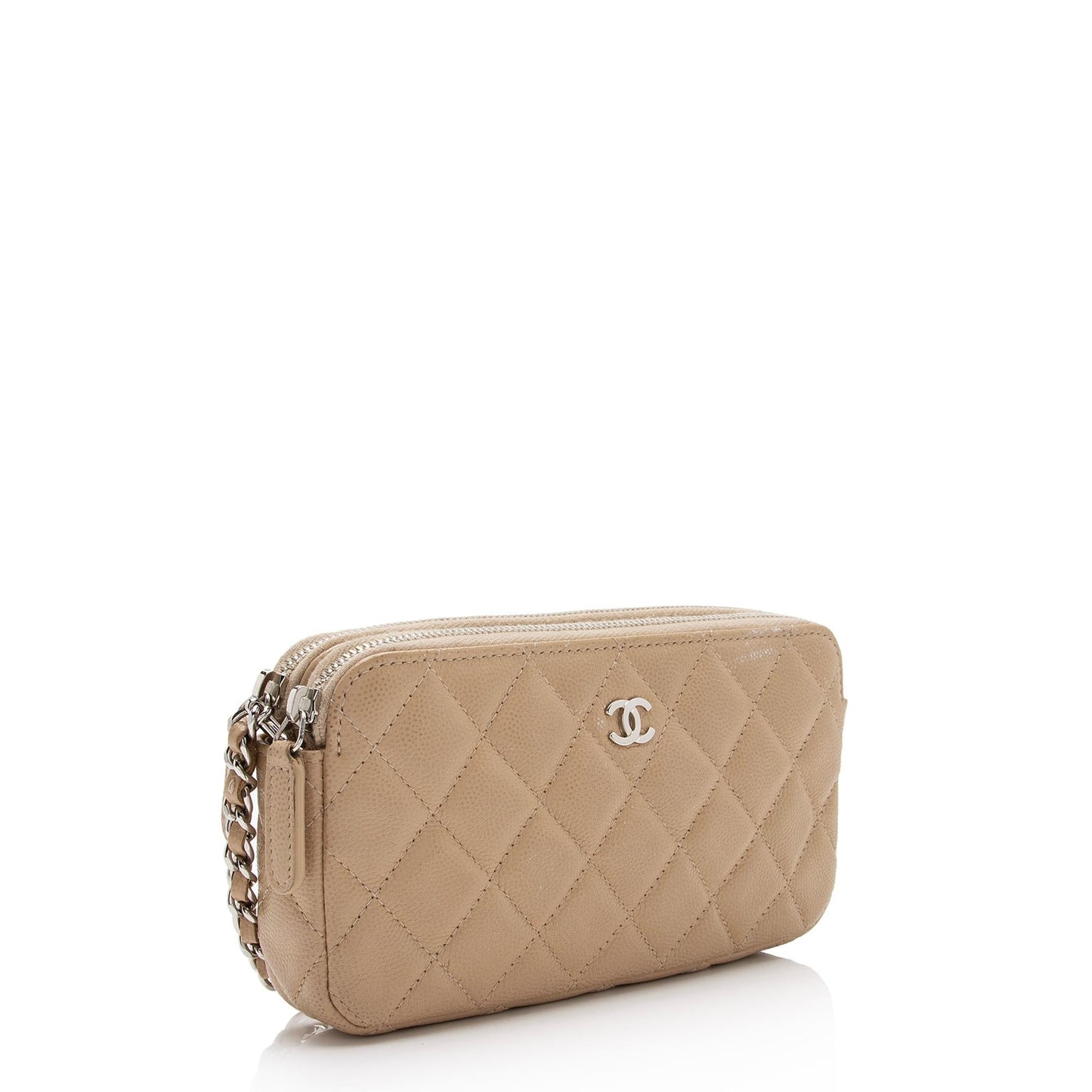 Chanel Caviar Classic SHF-e5R9s1 Leather Clutch Bag