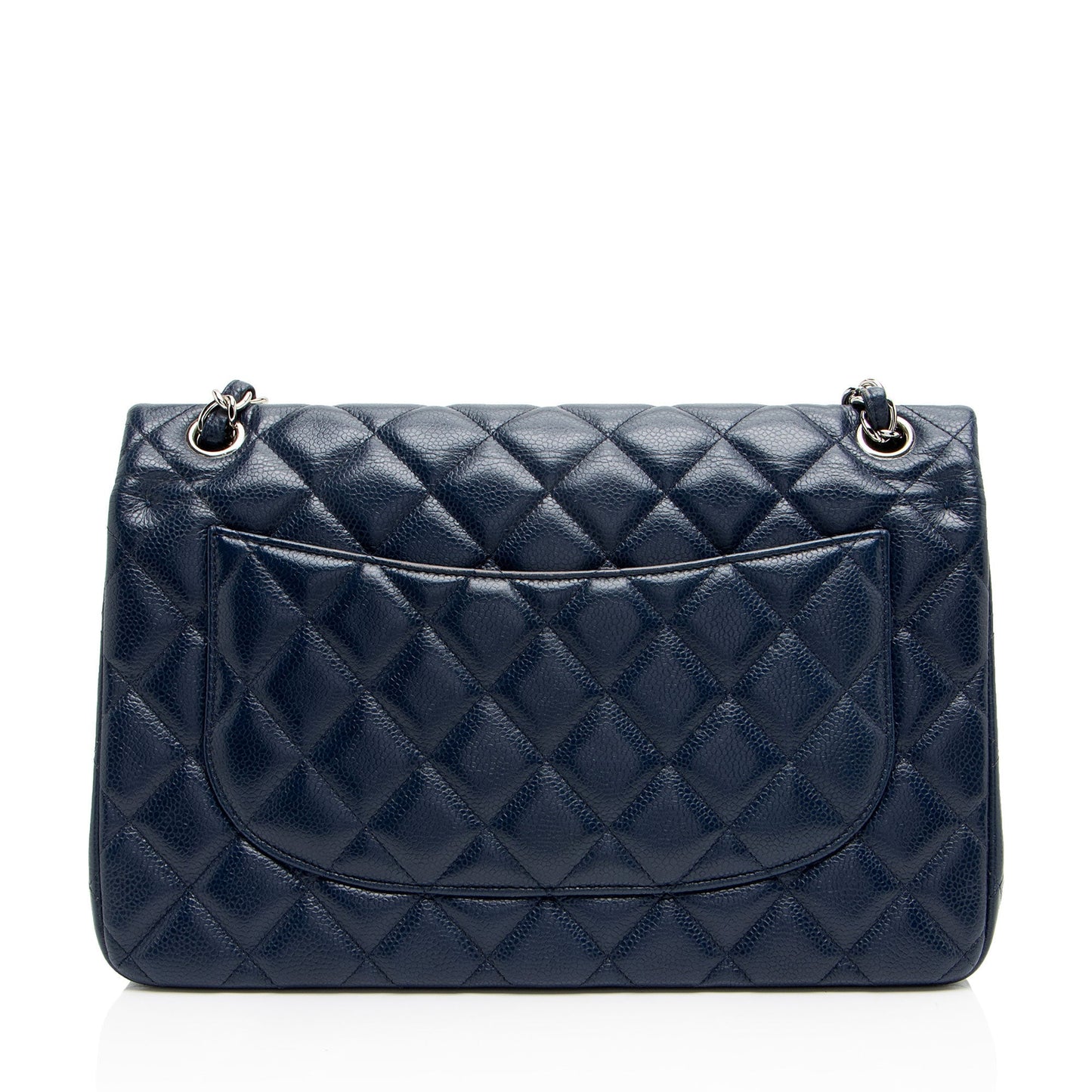 Chanel Caviar Classic Jumbo Double Flap Leather Shoulder Bag Bag 2