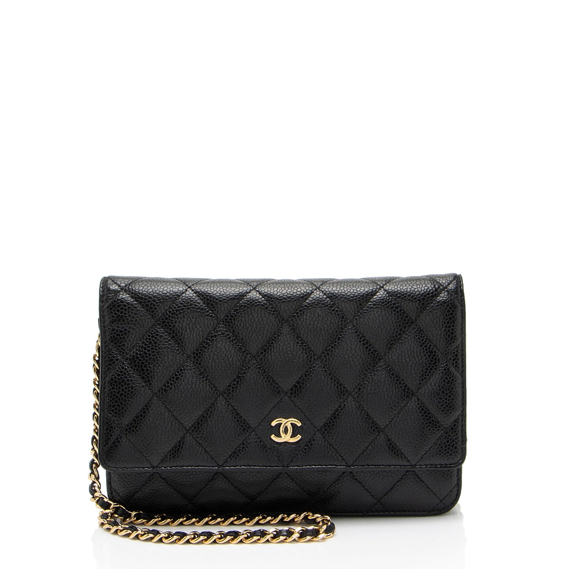 Chanel Caviar Classic on - FINAL Leather Wallet Case