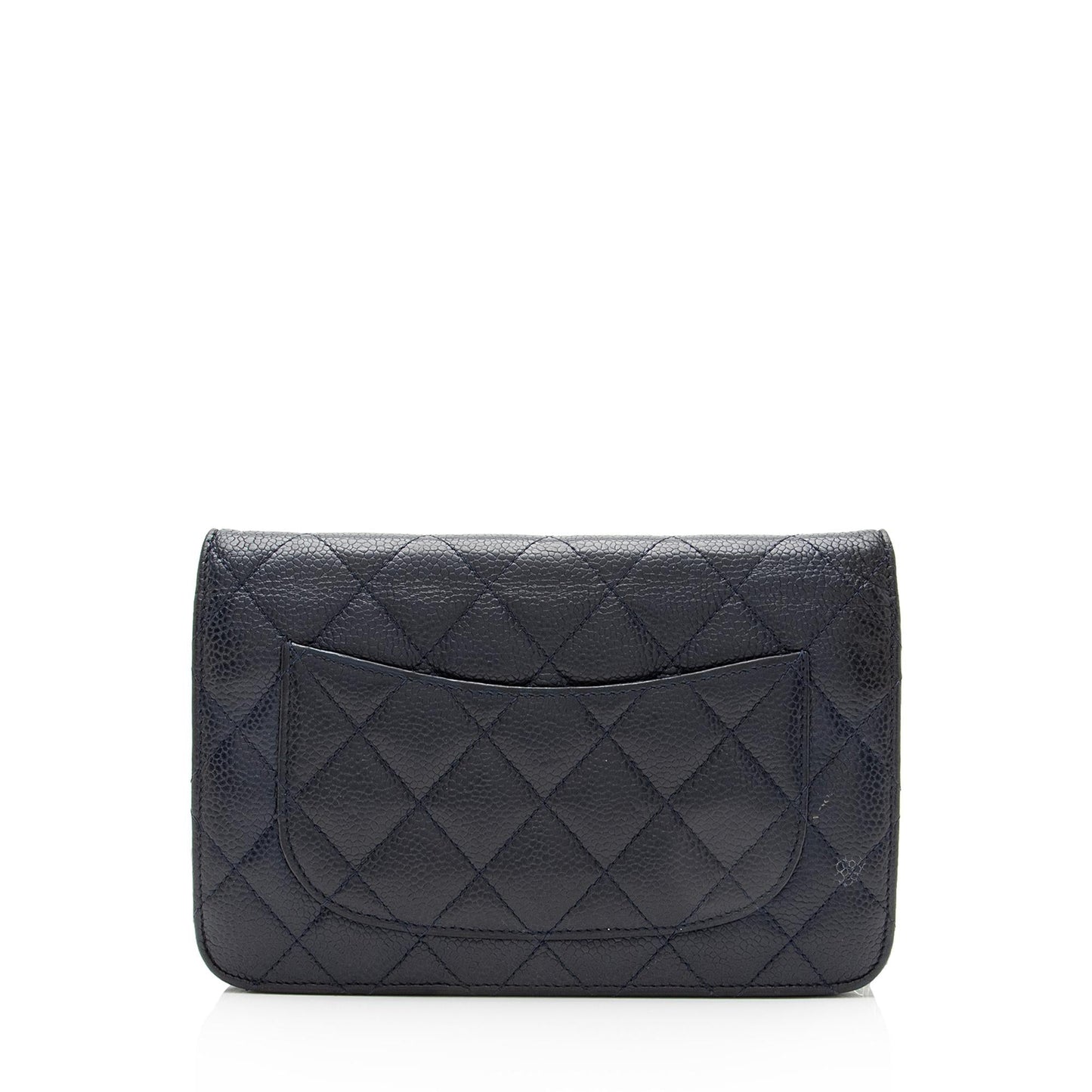 Chanel Caviar Classic on SHF Leather Wallet Case