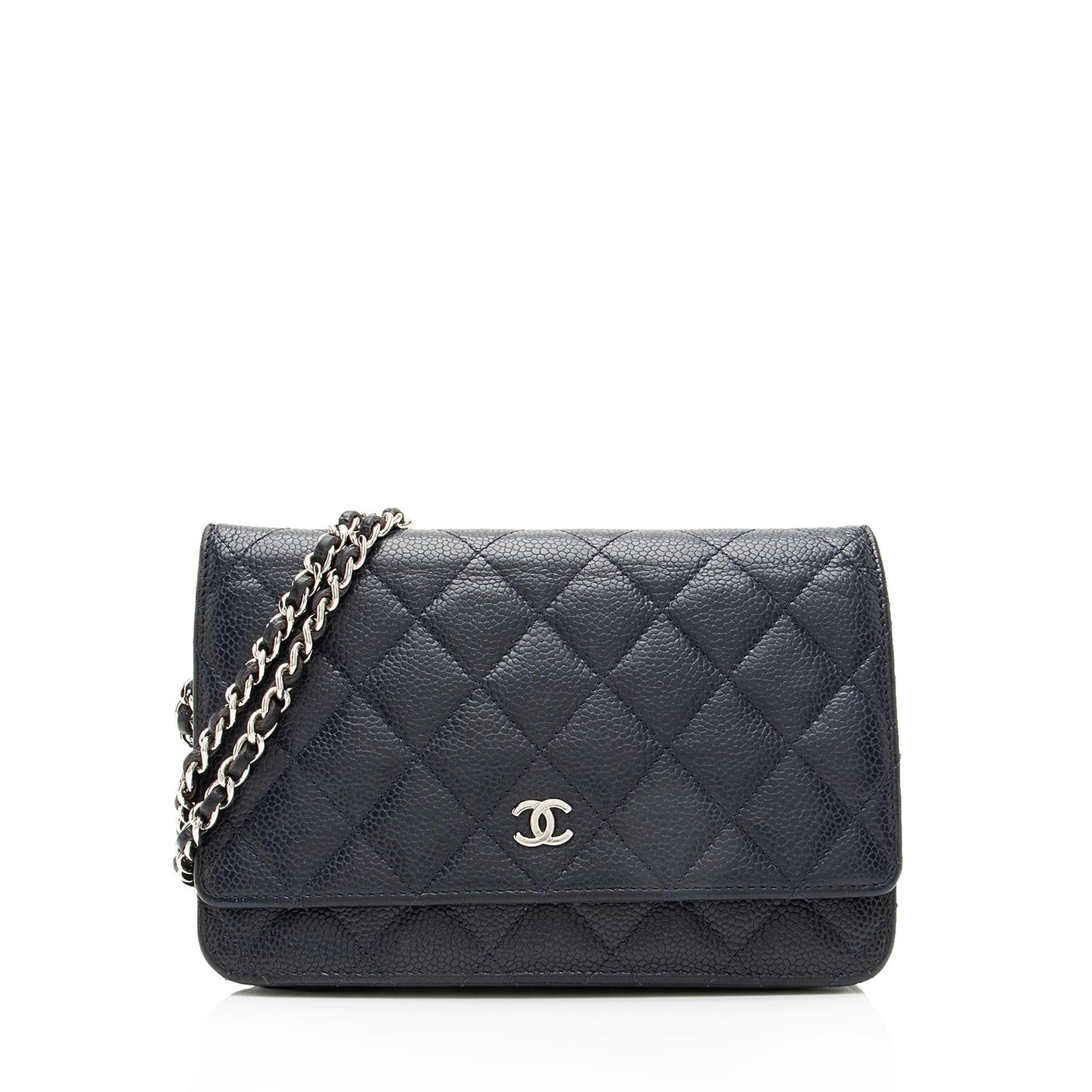 Chanel Caviar Classic on SHF Leather Wallet Case