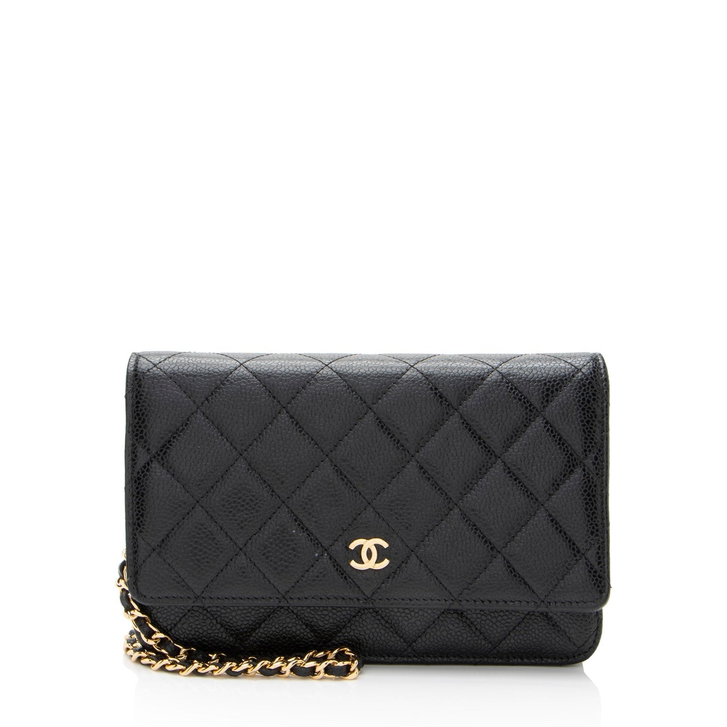 Chanel Caviar Classic on SHF-MzxmjN Leather Wallet Case