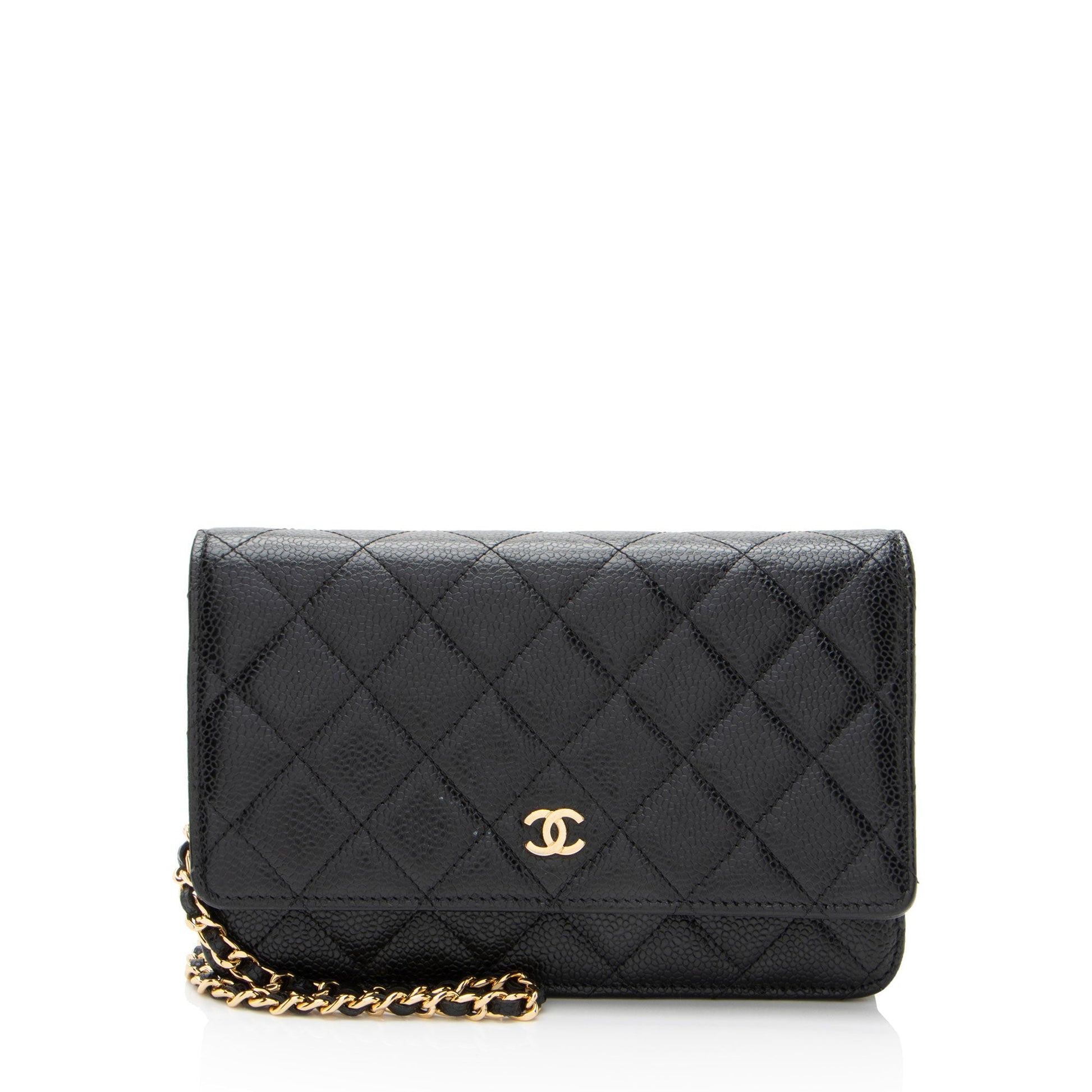 Chanel Caviar Classic on SHF-MzxmjN Leather Wallet Case