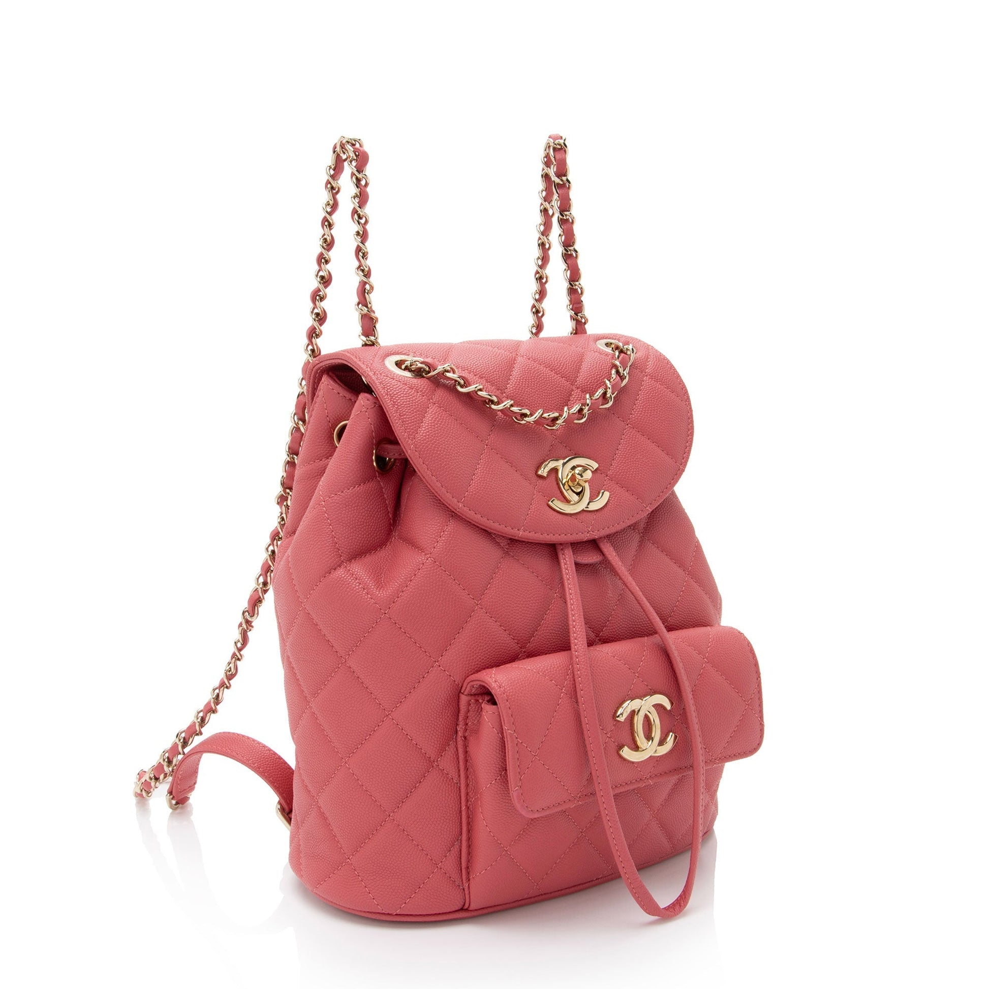 Chanel Caviar Duma Backpack Small Leather