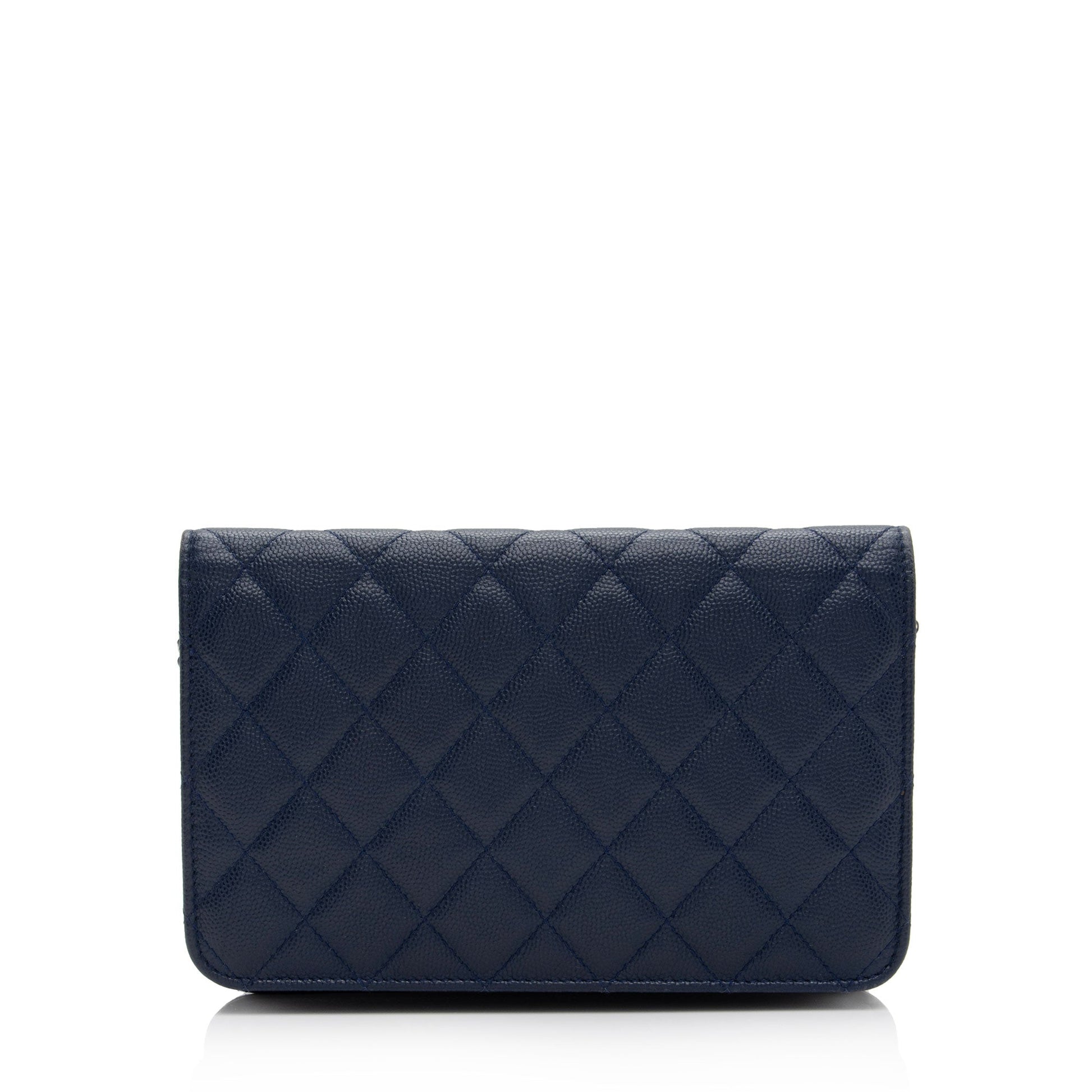 Chanel Caviar Golden Class on SHF-fsAuGH Leather Wallet Case
