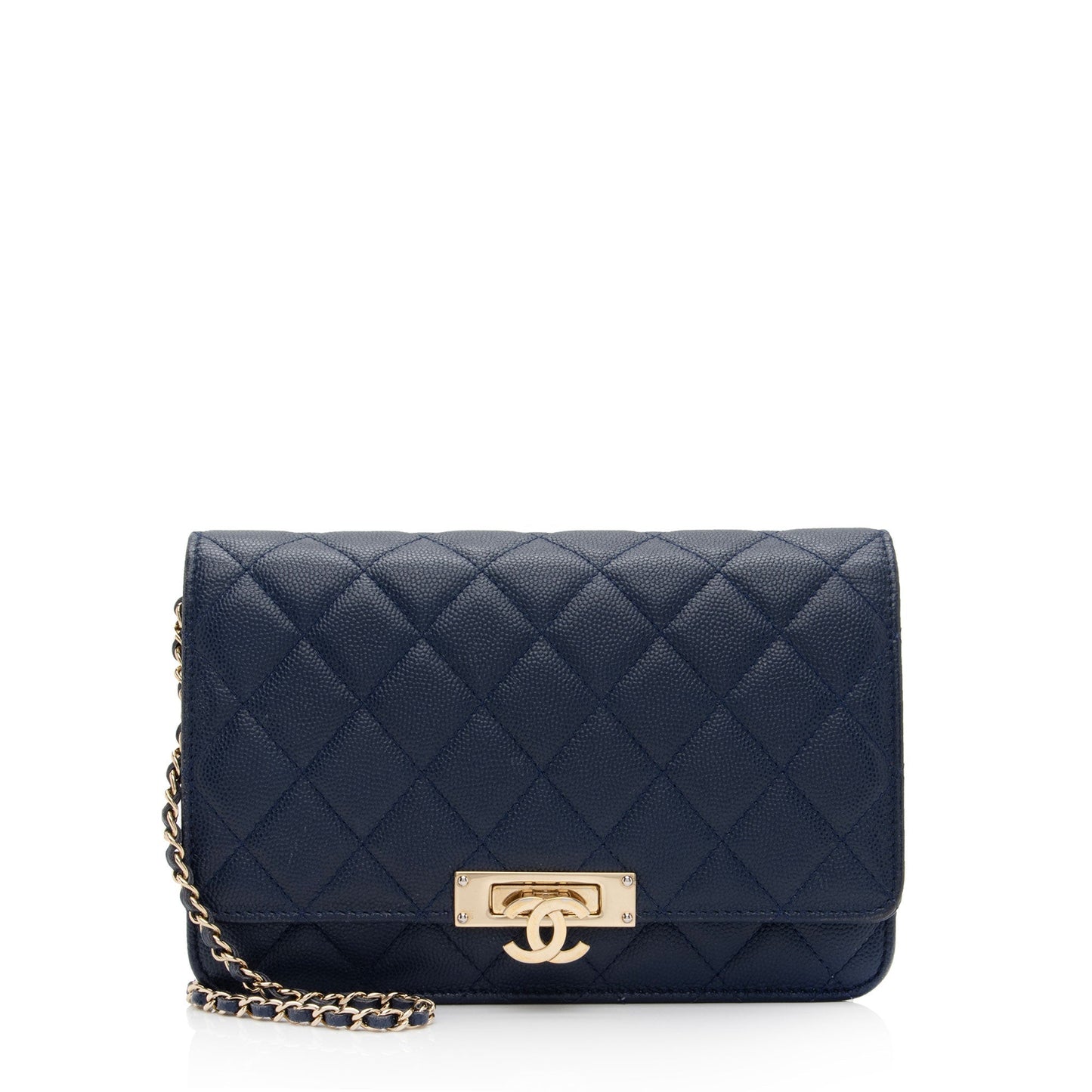 Chanel Caviar Golden Class on SHF-fsAuGH Leather Wallet Case