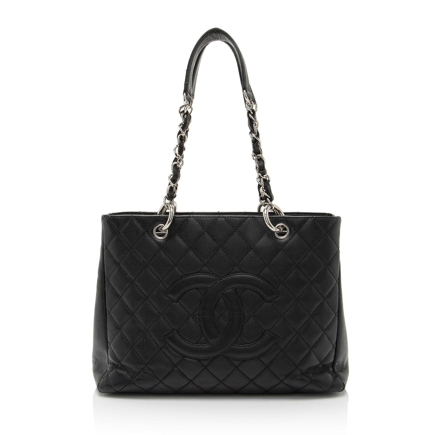 Chanel Caviar Grand Shopping SHF-fYvFEO Leather Tote Bag