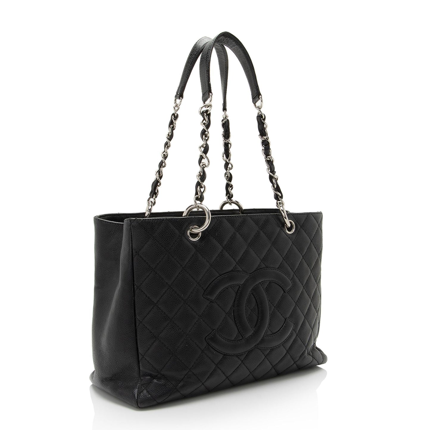 Chanel Caviar Grand Shopping SHF-fYvFEO Leather Tote Bag