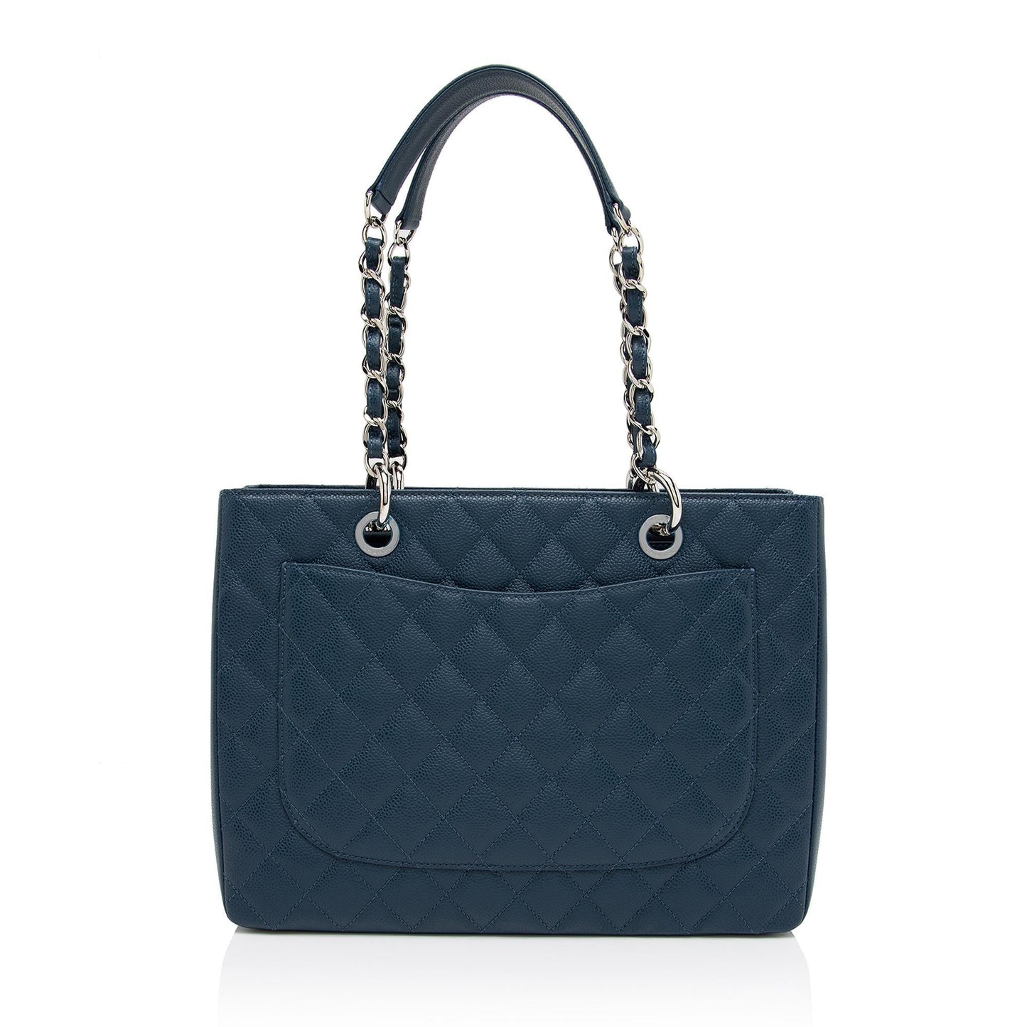 Chanel Caviar Grand Shopping SHF-LA3Aga Leather Tote Bag