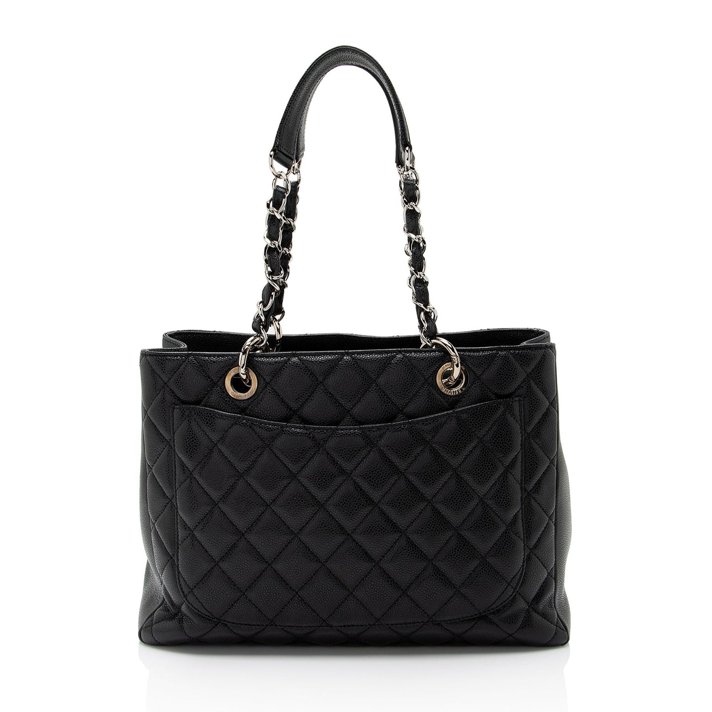 Chanel Caviar Grand Shopping SHF-p8snbD Leather Tote Bag