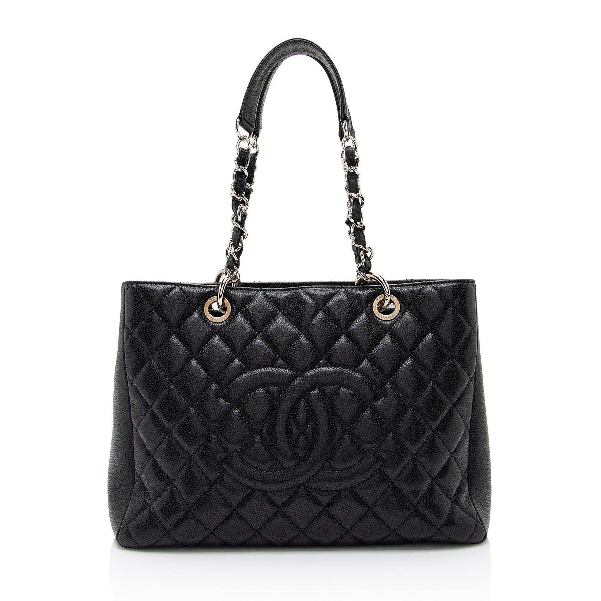 Chanel Caviar Grand Shopping SHF-p8snbD Leather Tote Bag