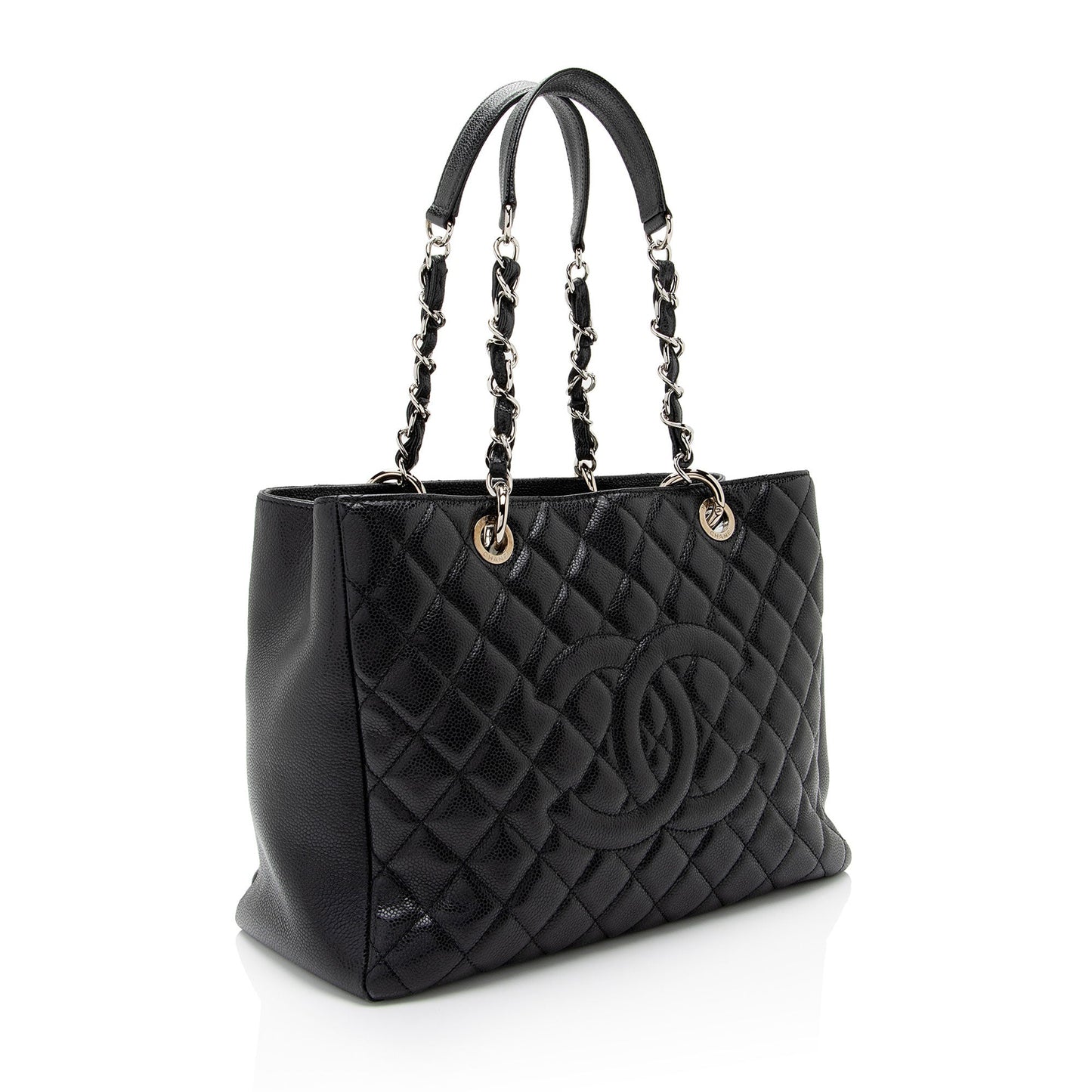 Chanel Caviar Grand Shopping SHF-p8snbD Leather Tote Bag